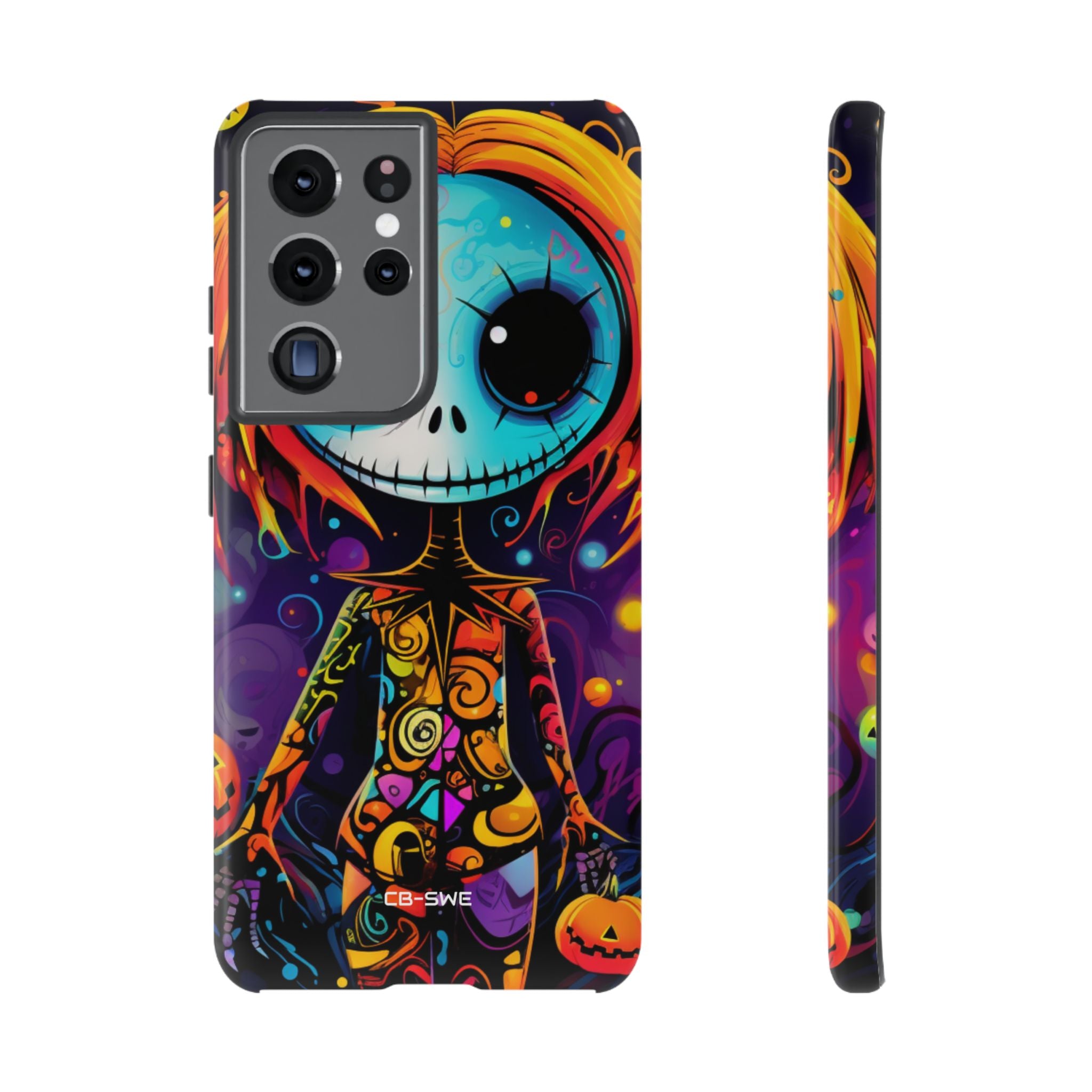 Skeletal Figure Laughs - Samsung Case