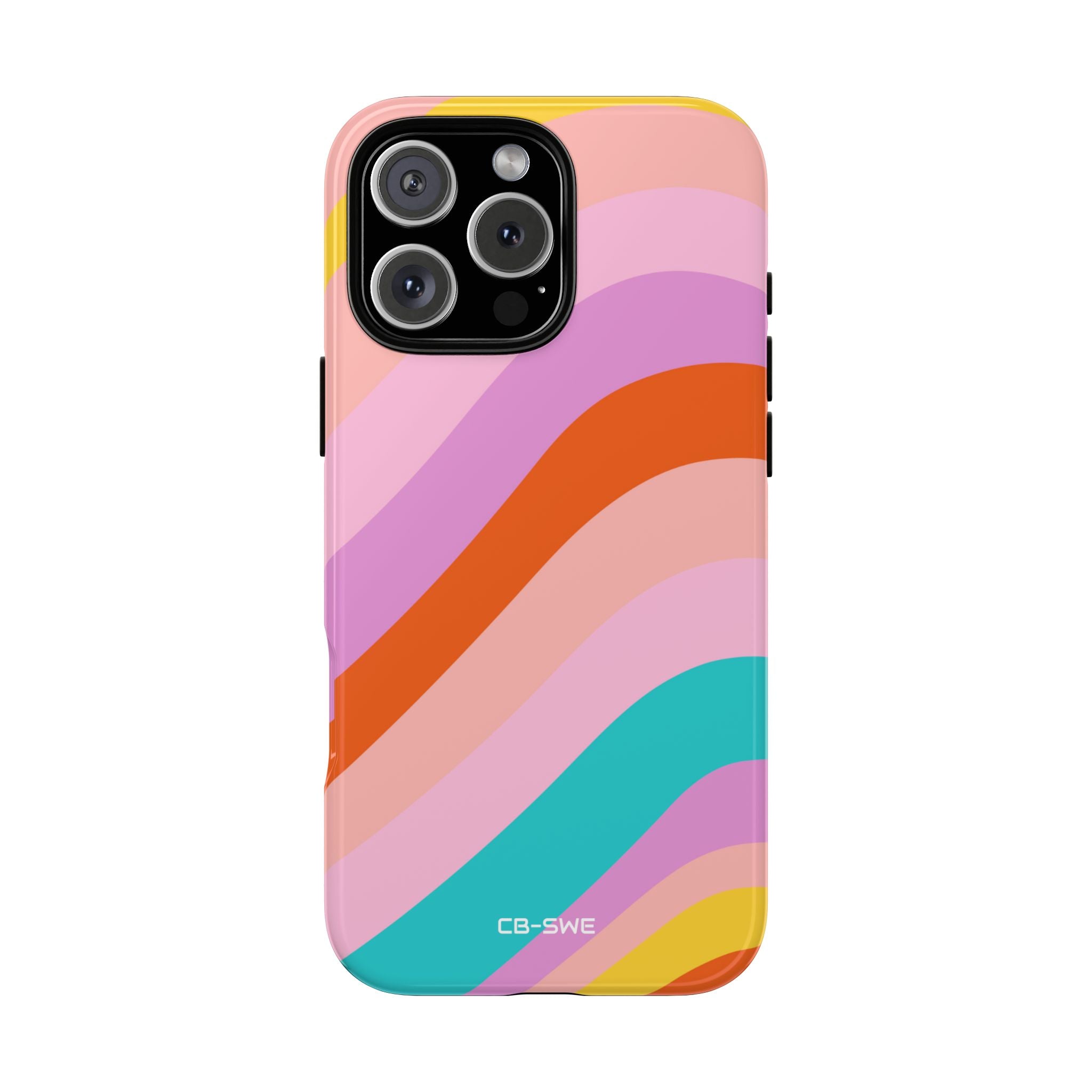 Fluid Color Waves - iPhone Case