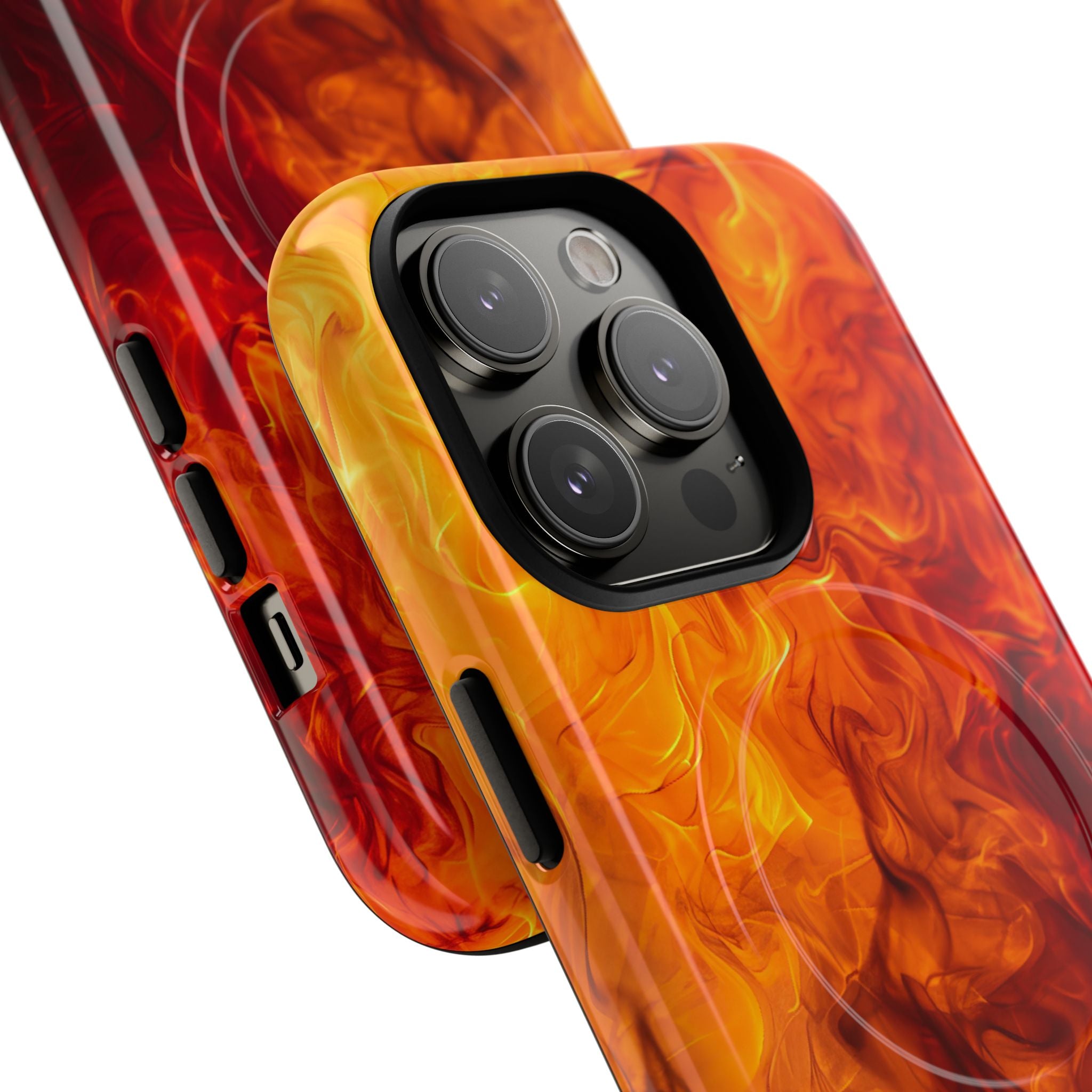 Flaming Energy Swirl iPhone 14 - Tough+