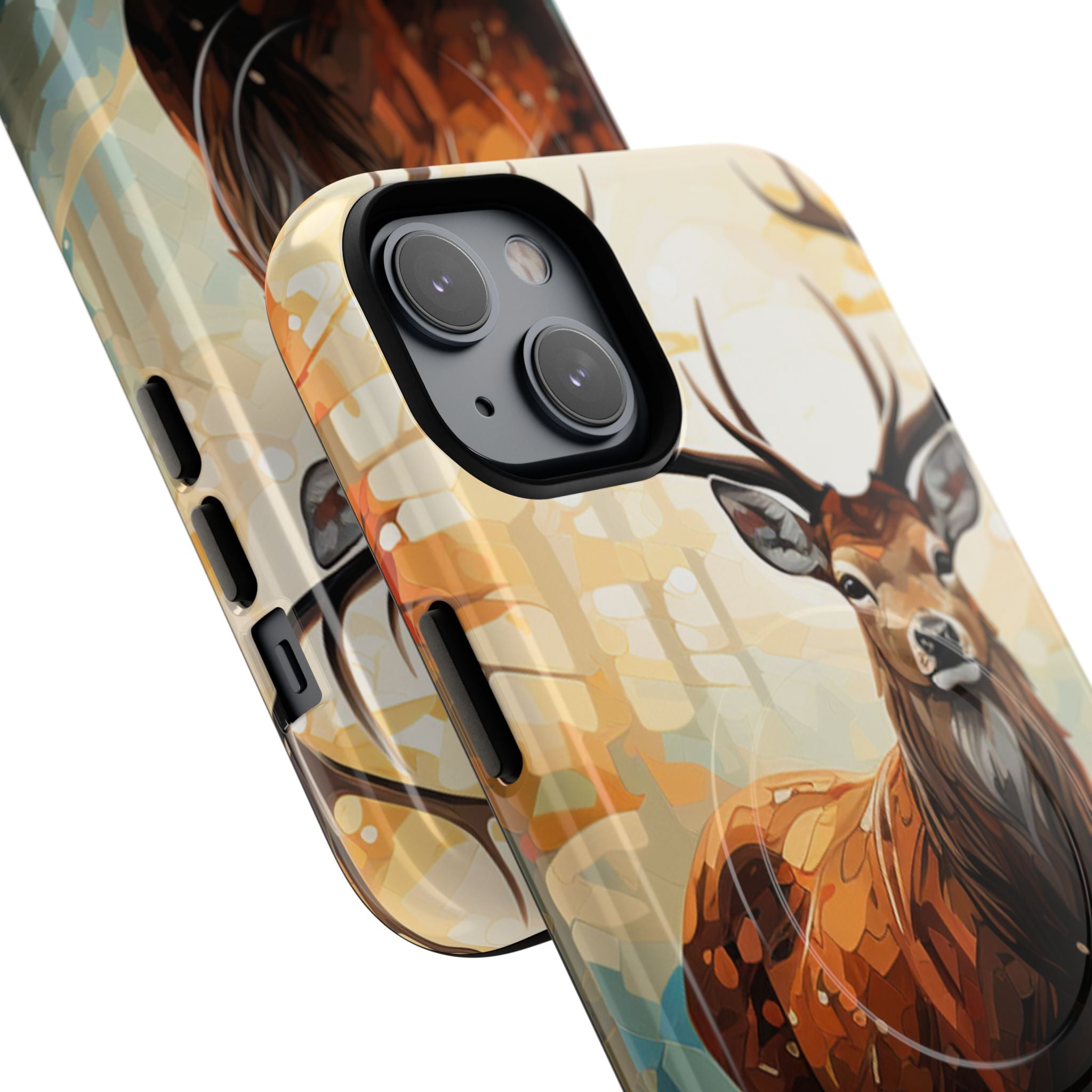 Glowing Stag iPhone 14 Plus Case - Tough+