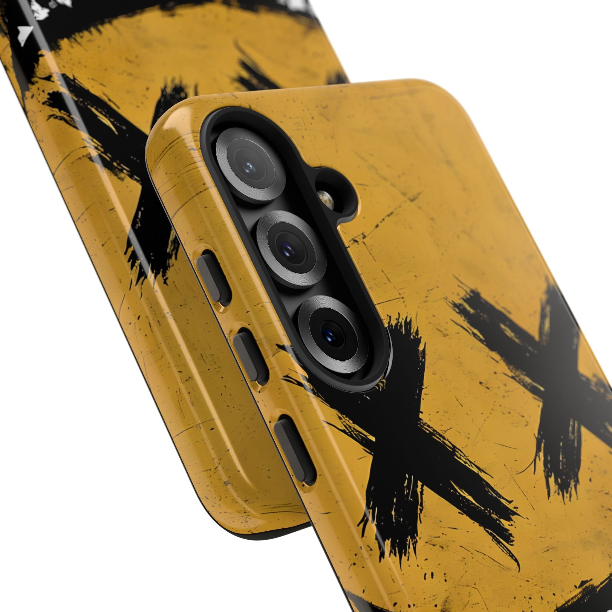 Jagged Smile Yellow Samsung S25 Plus Case - Tough