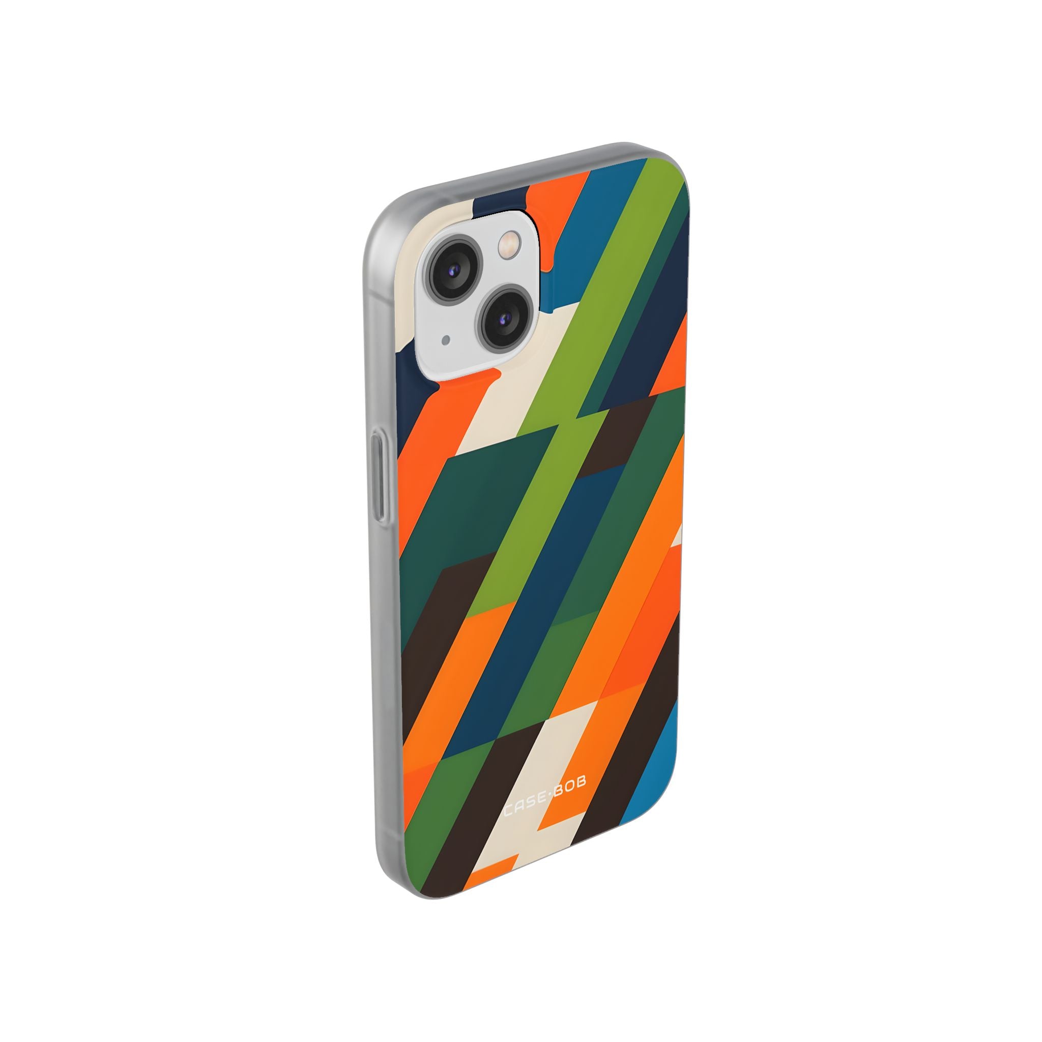 Diagonal Blaze iPhone 14 Case - Soft