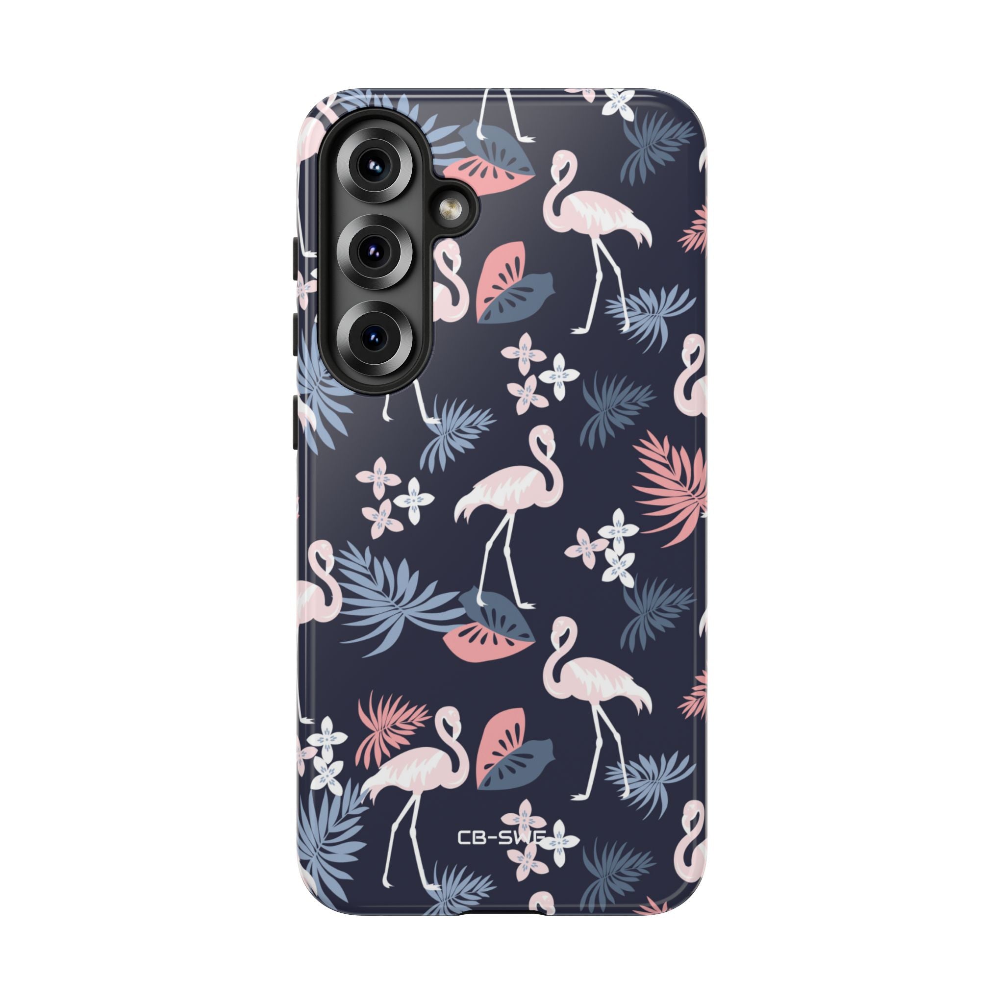 Flamingos Dance Playfully - Samsung Case