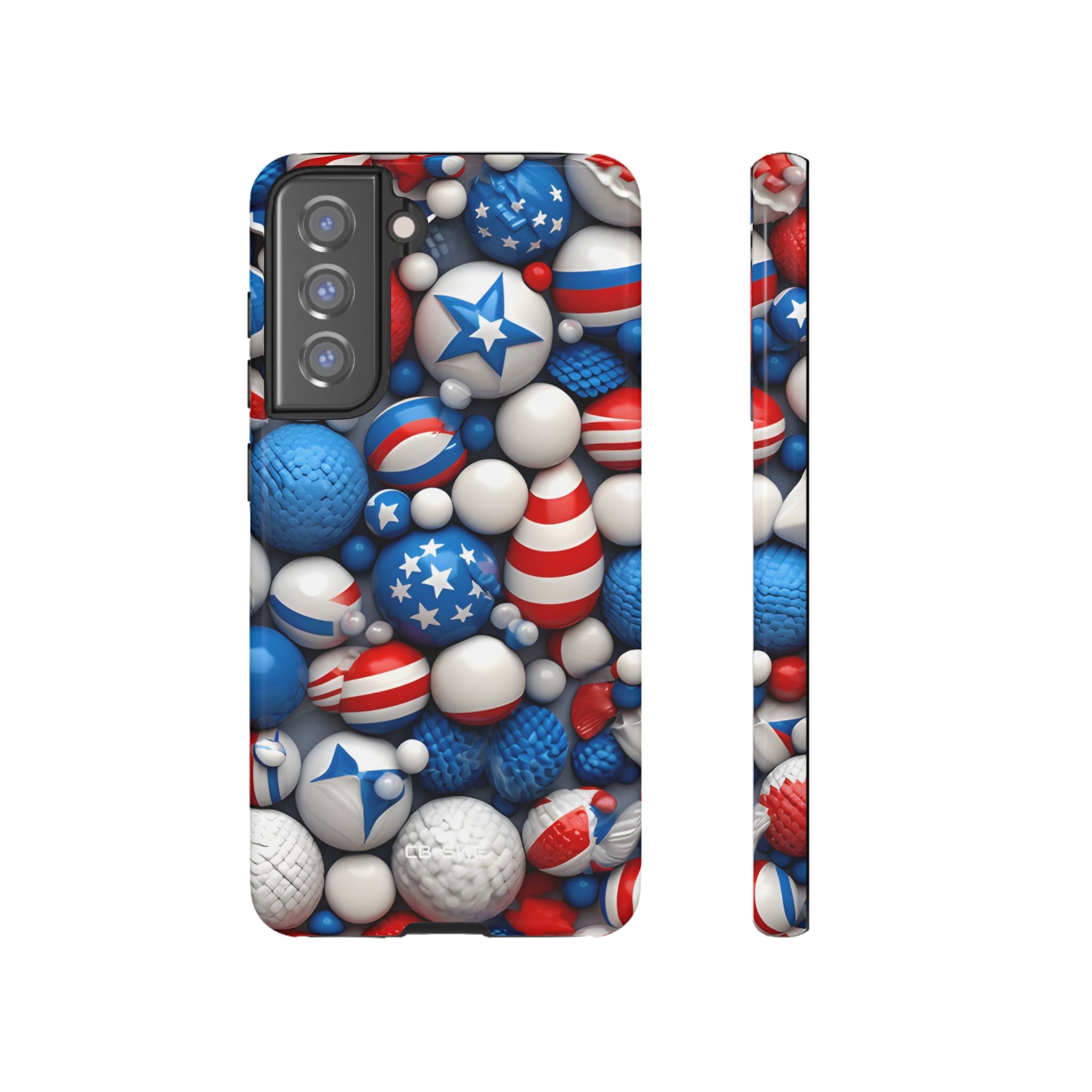 Festive Spheres Cluster - Samsung Case