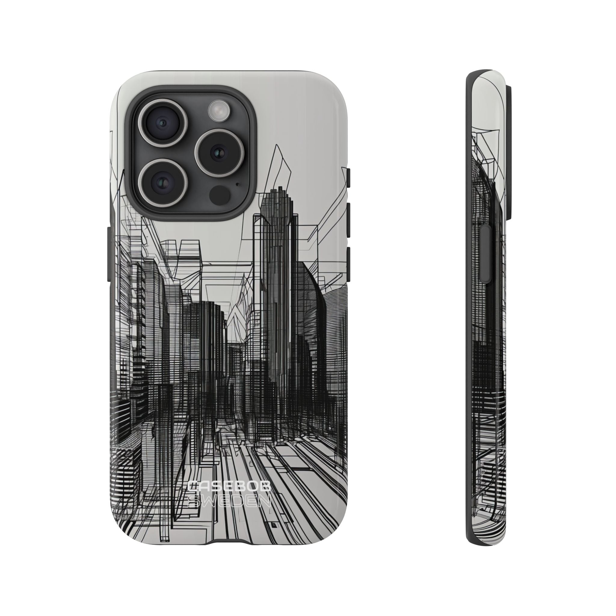 Urban Line Maze iPhone 15 - Resistente