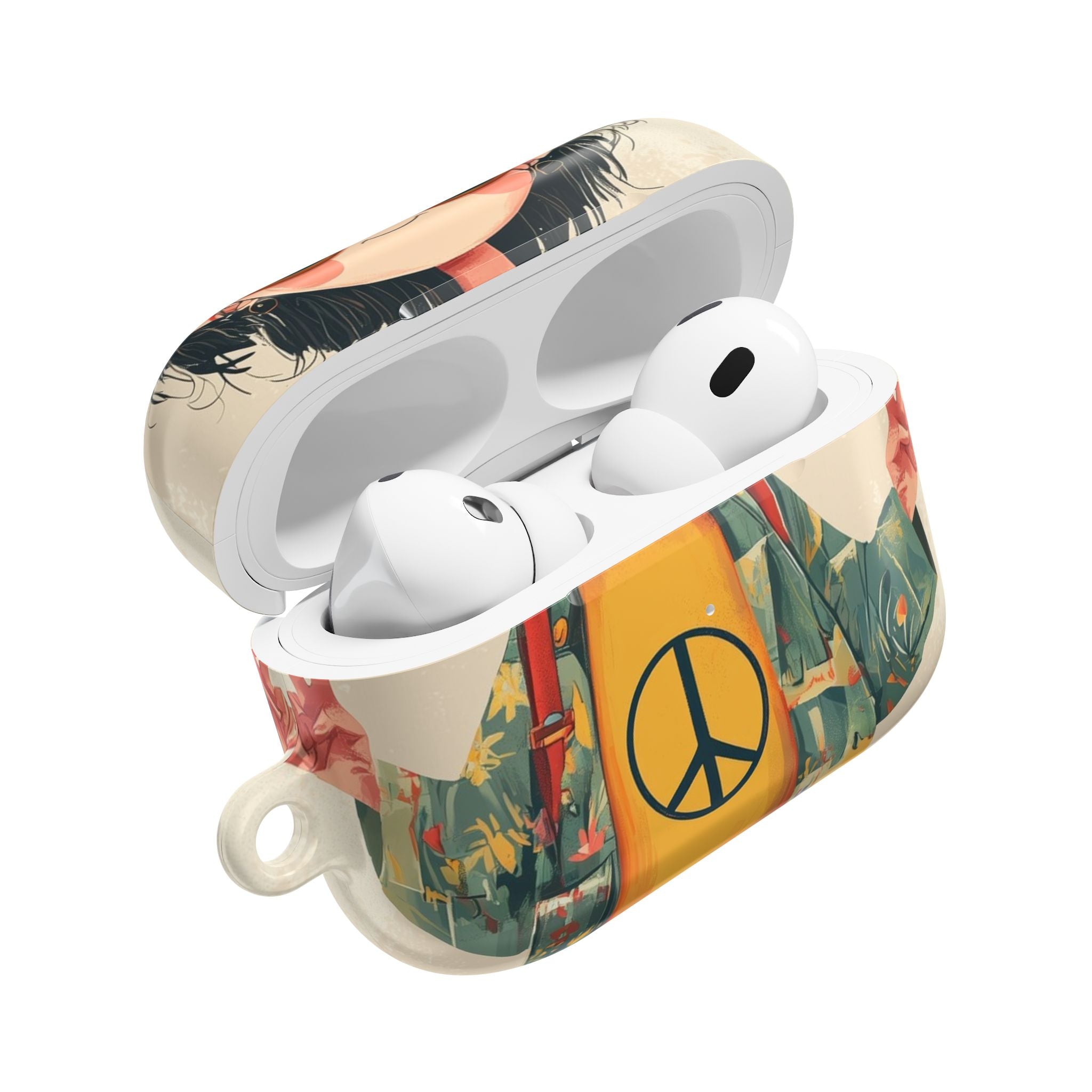 Peace Pigtails - AirPods Case