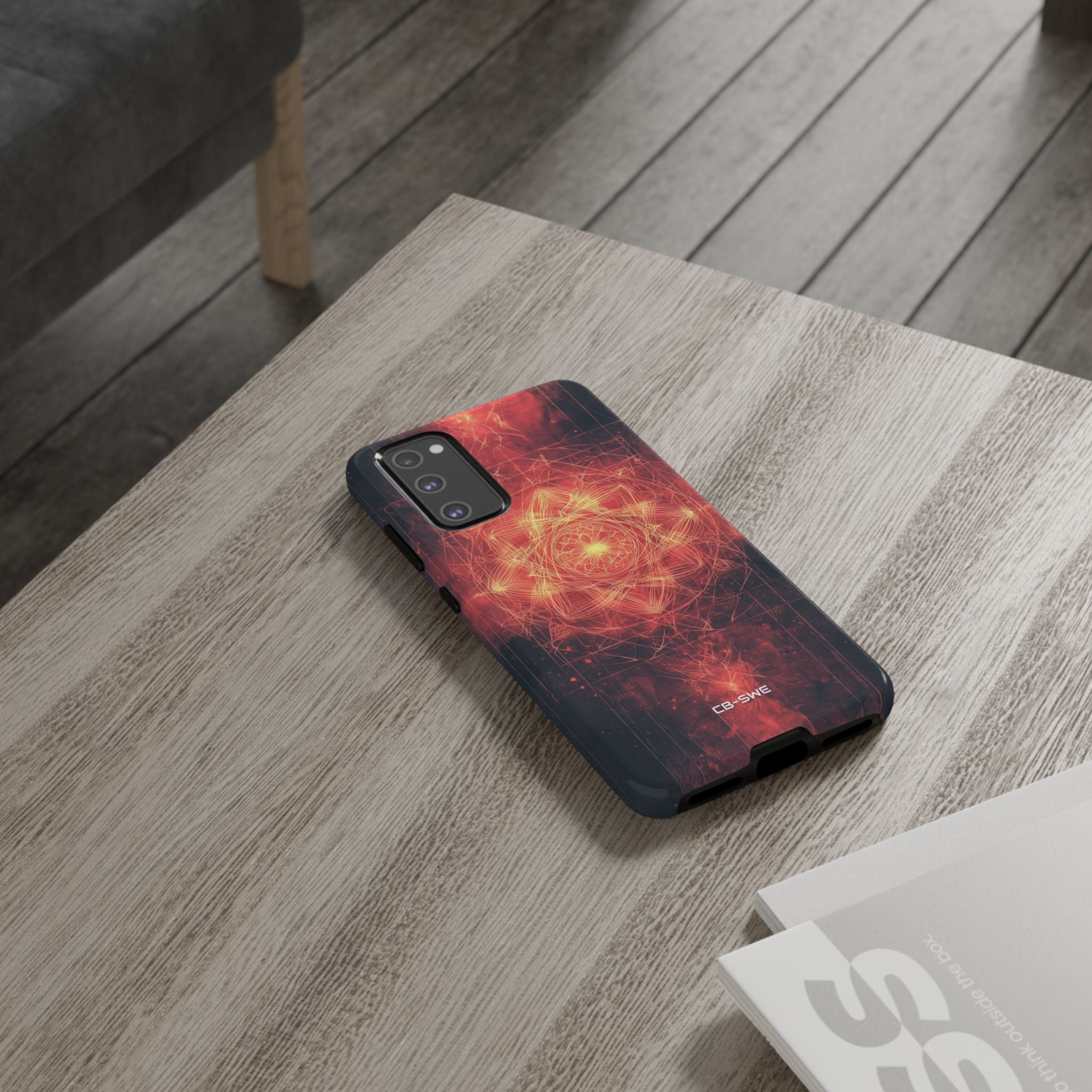 Flames Embrace Sky - Samsung Case