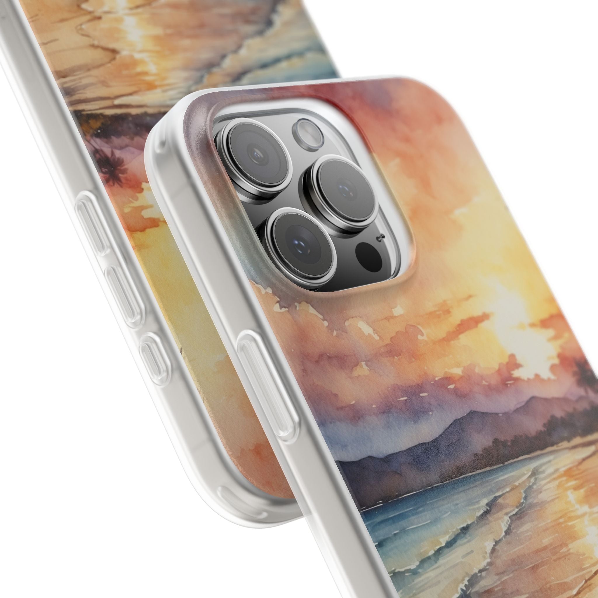 Sunset Reflection iPhone 16 Pro Max Case - Soft