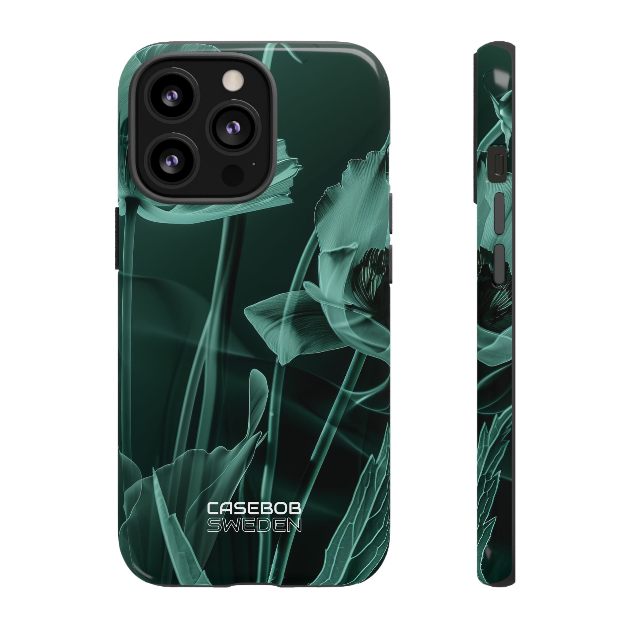 Teal Bloom Radiance iPhone 13 - Tough