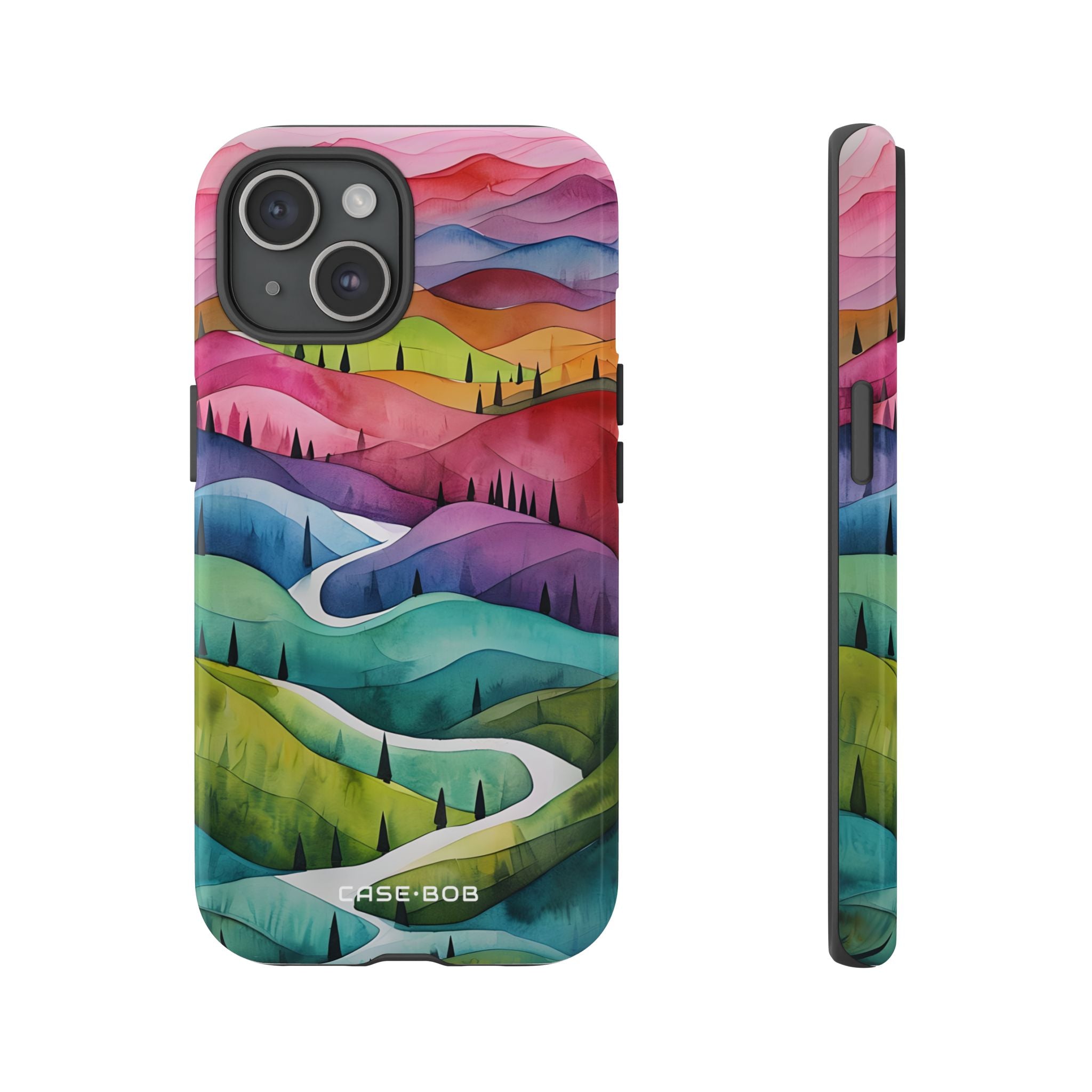 Winding Verdure iPhone 15 Case - Tough