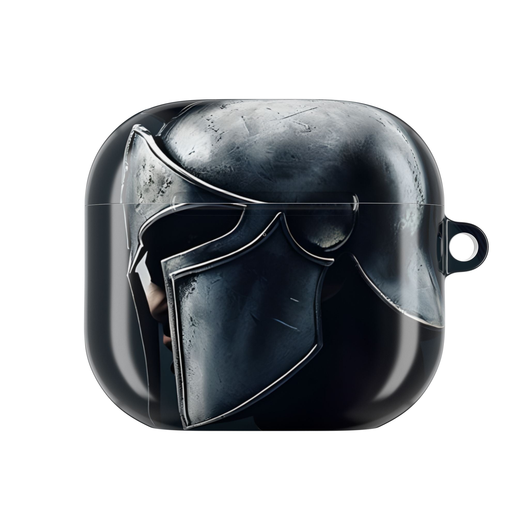Silver Spartan - AirPods Case