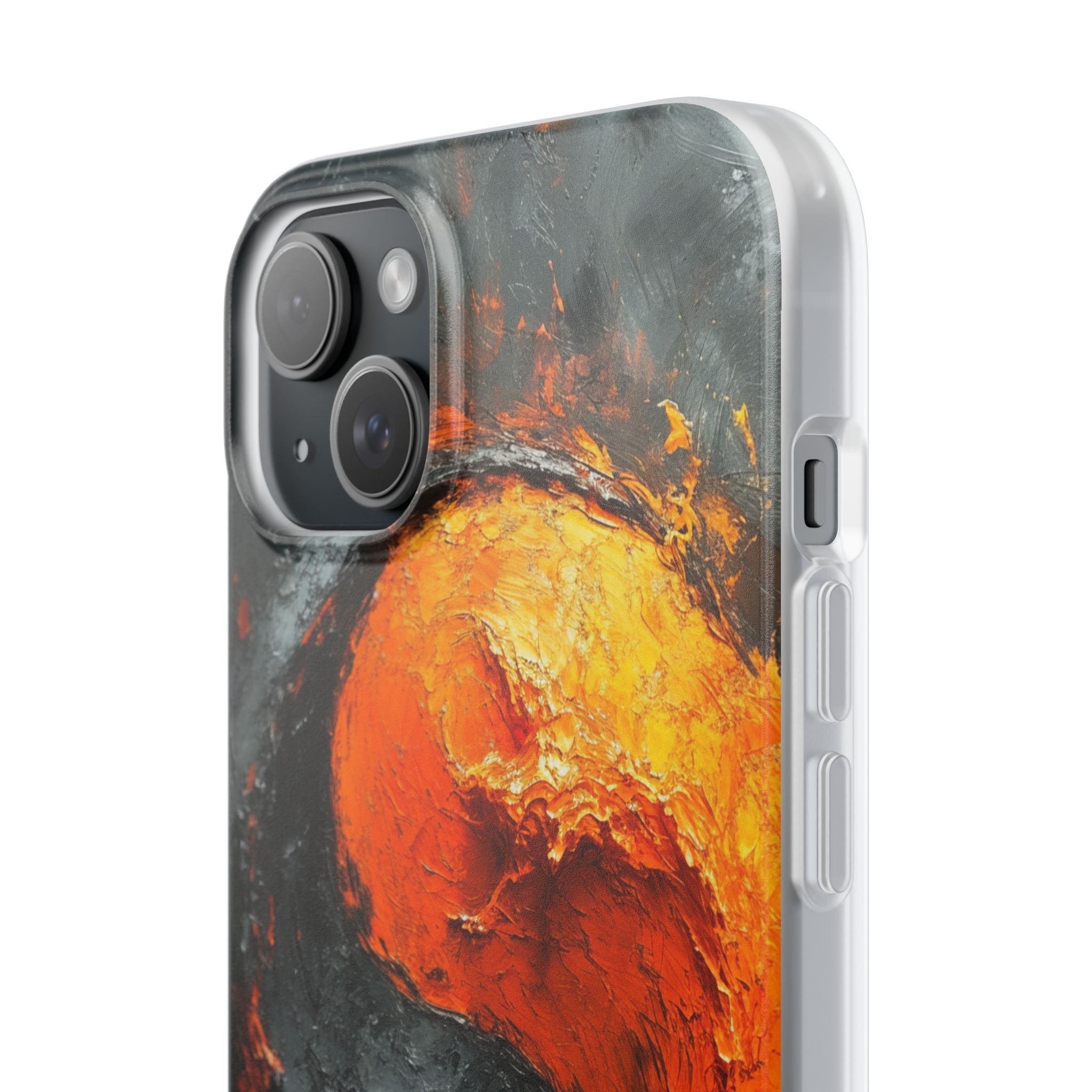 Molten Yin-Yang iPhone 15 Plus Case - Soft