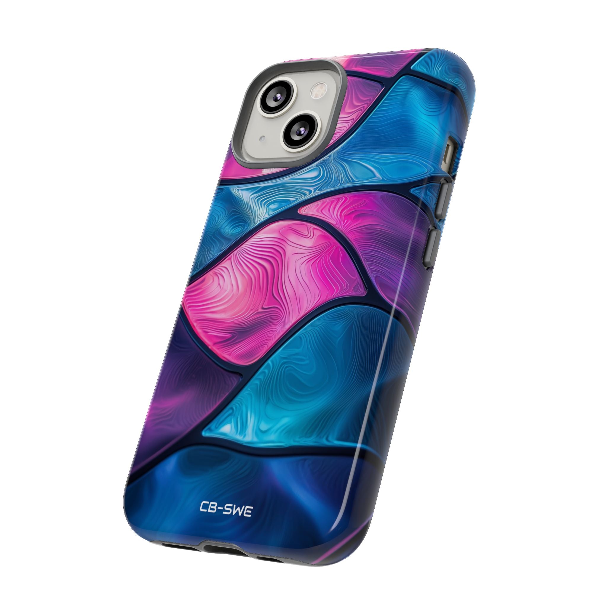 Shimmering Waves Flow - iPhone Case