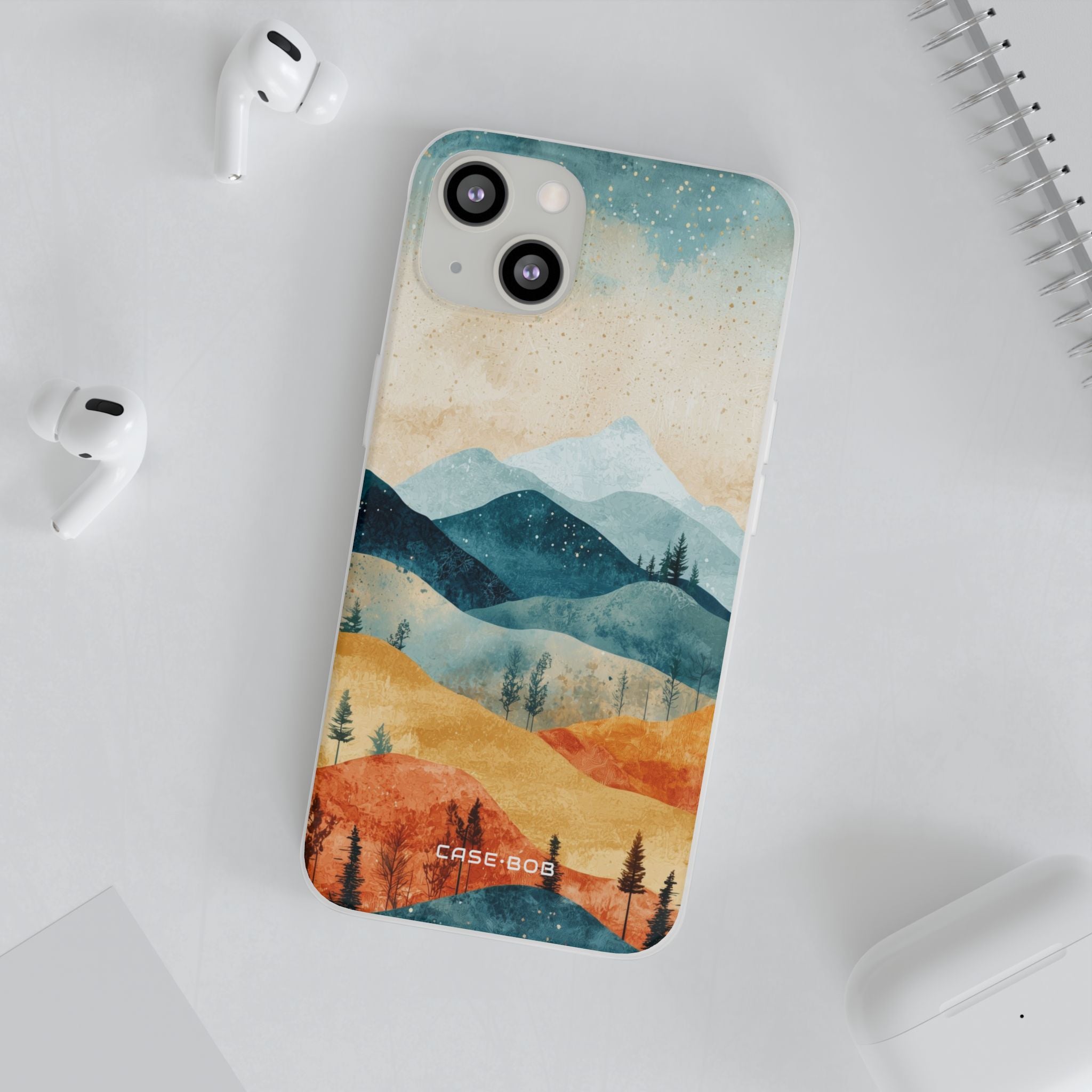 Moonlit Mountains iPhone 13 - Soft