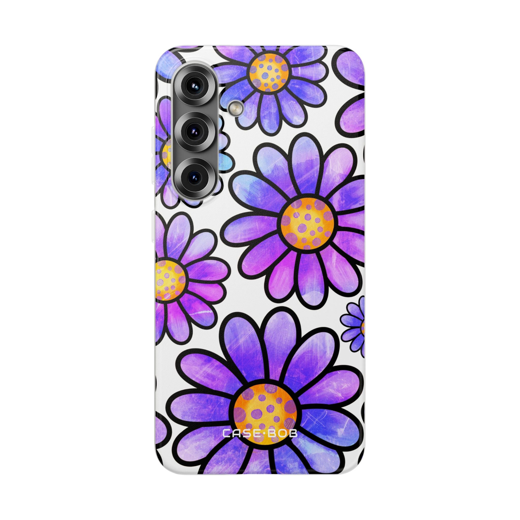 Polka Dot Blooms Samsung S25 Plus Case - Soft