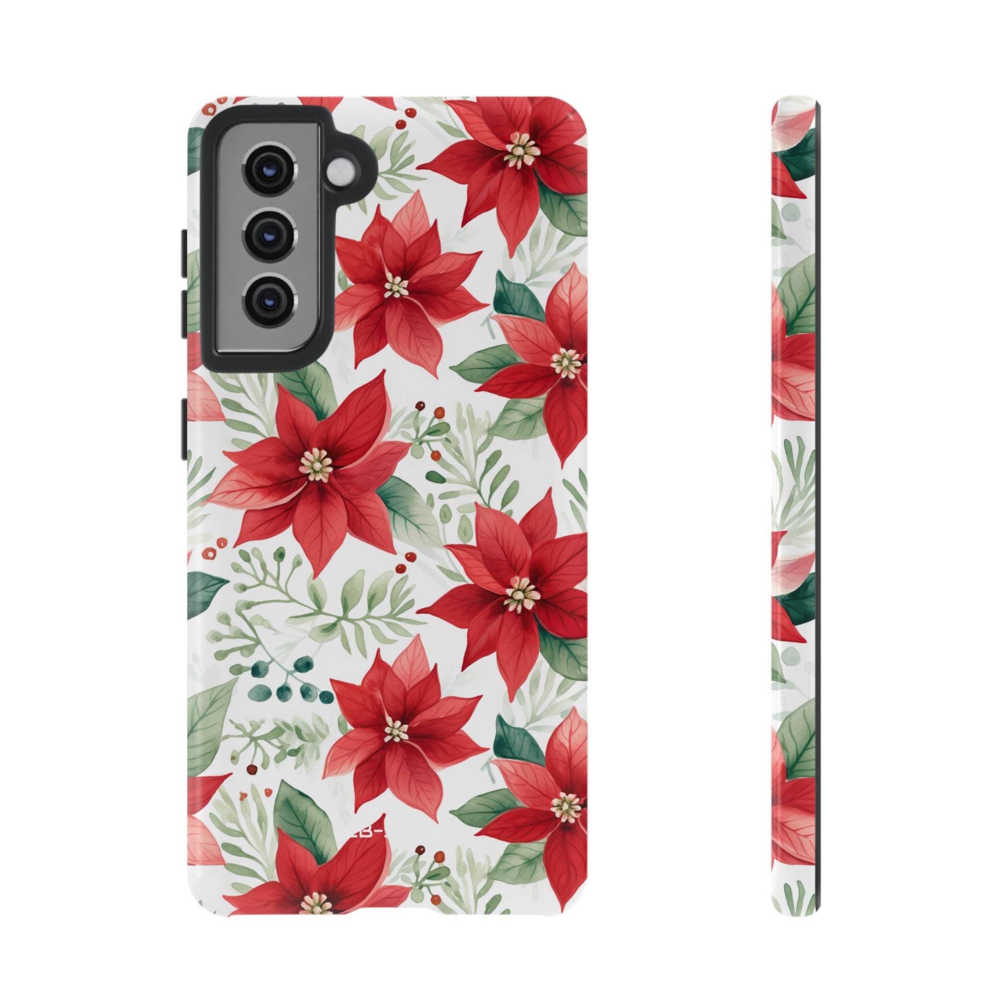 Poinsettias Bloom Bright - Samsung Case