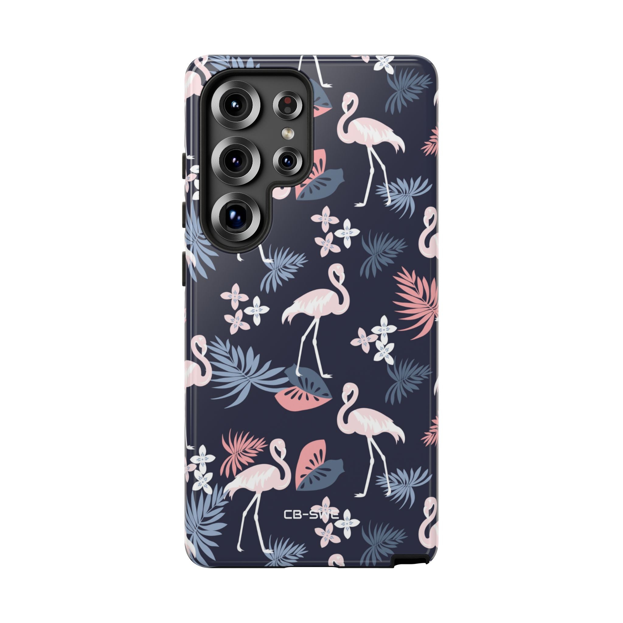 Flamingos Dance Playfully - Samsung Case