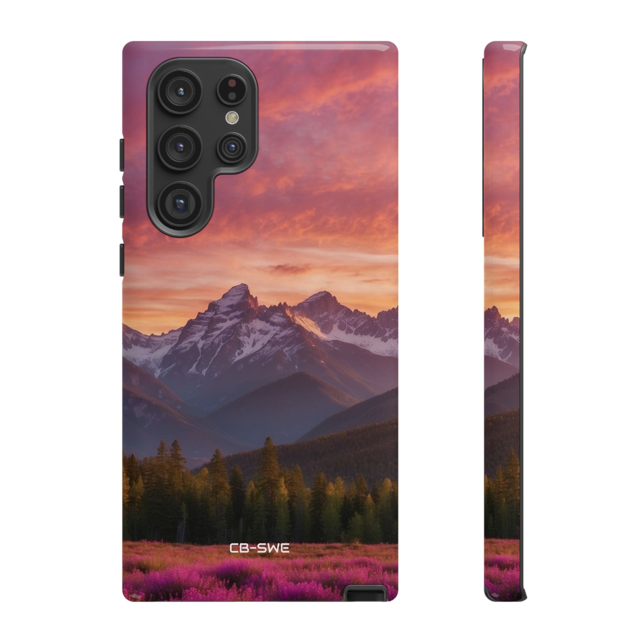 Mountain Peaks Glow - Samsung Case