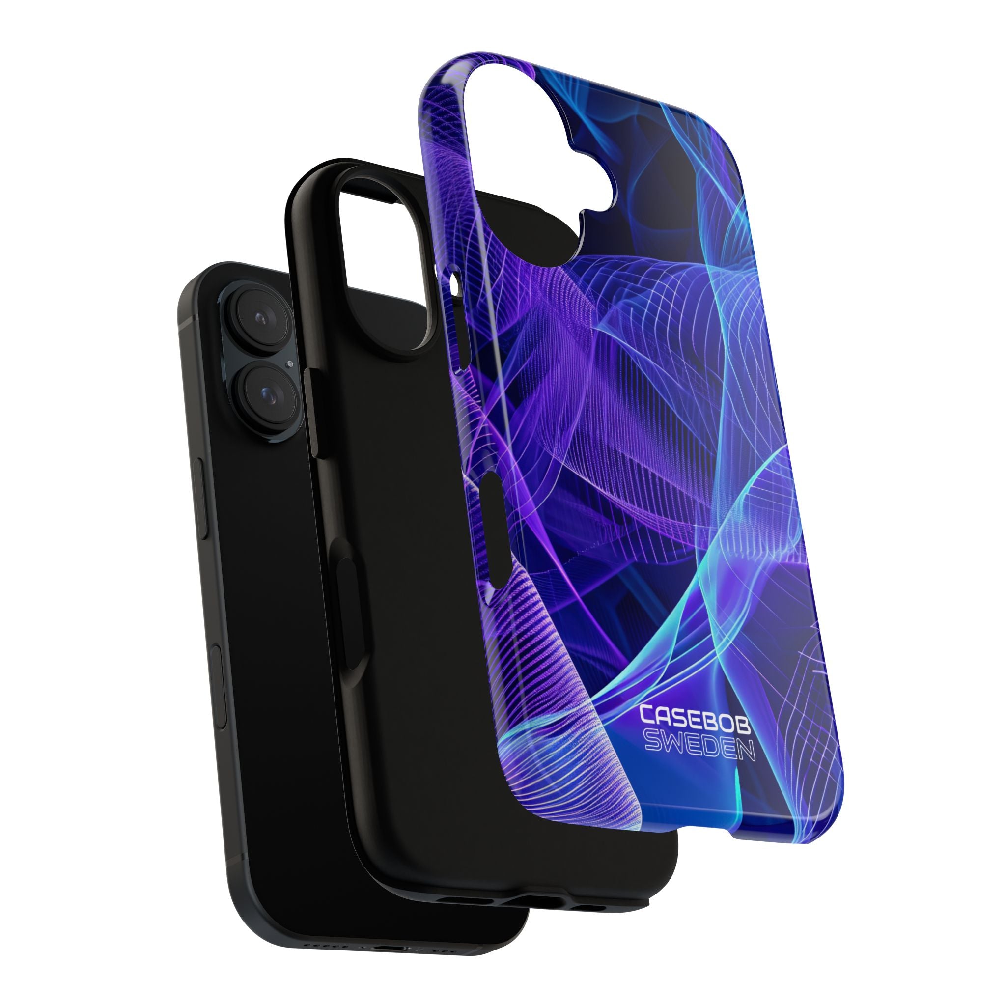 Electric Waveforms iPhone 16 - Tough