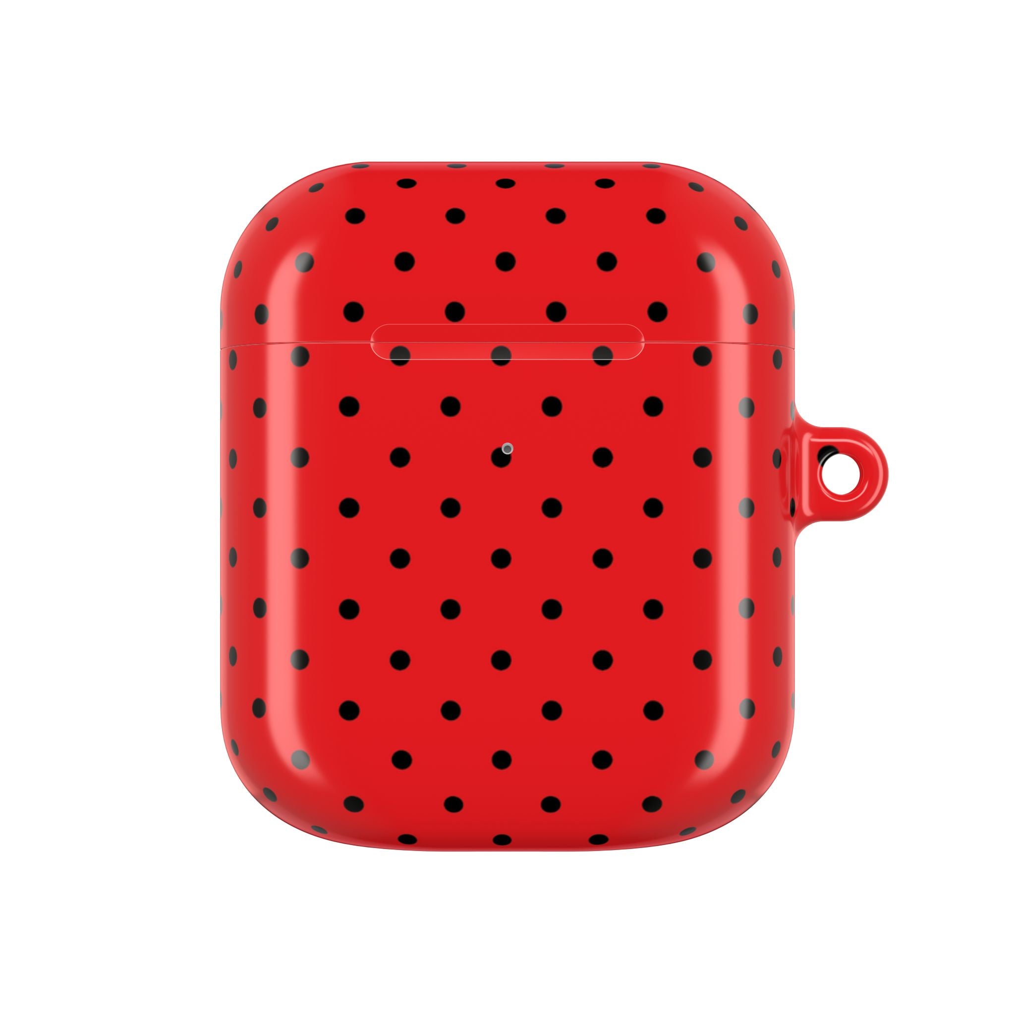 Black Dot Grid - AirPods Case