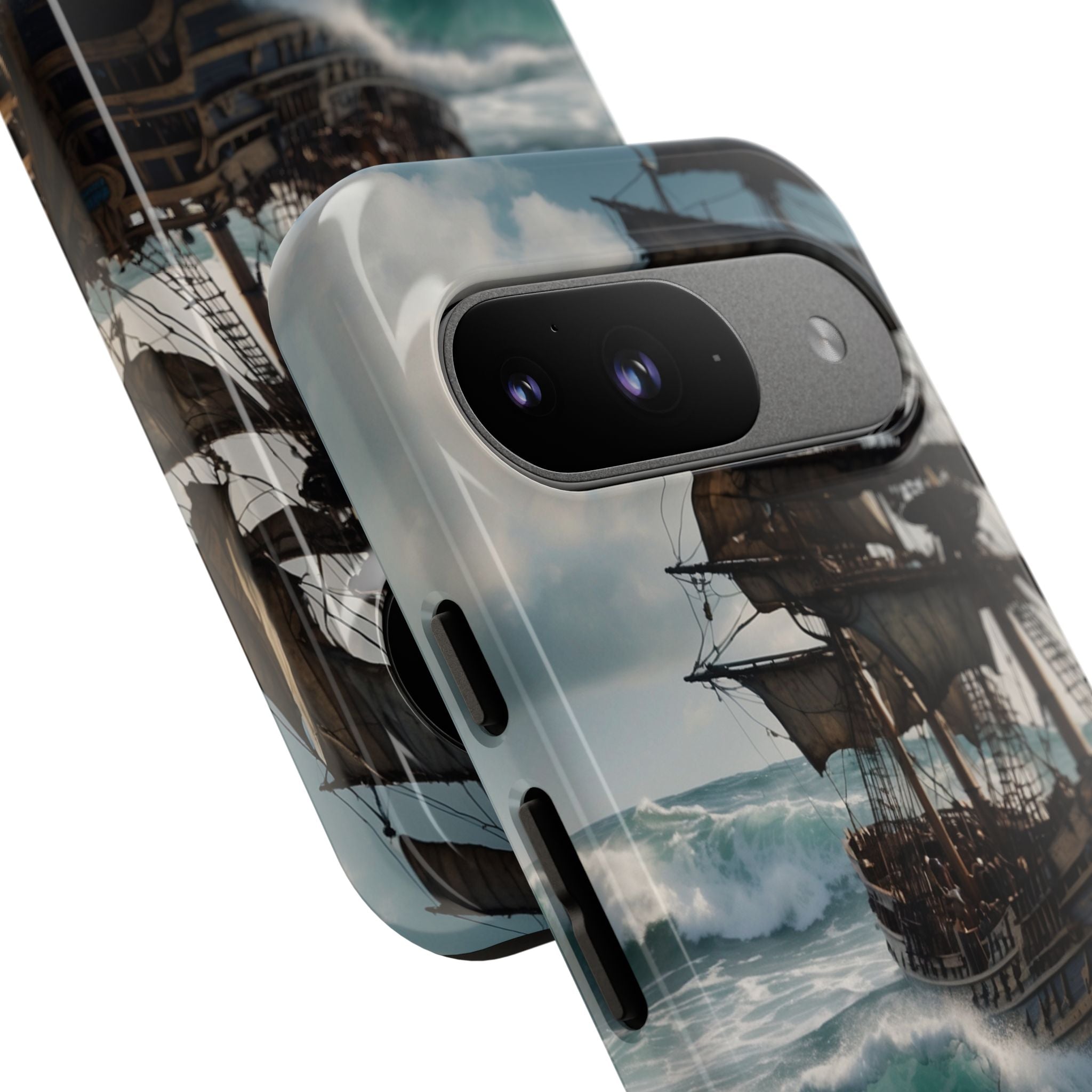 Blue Ship Pixel 9 Case - Tough