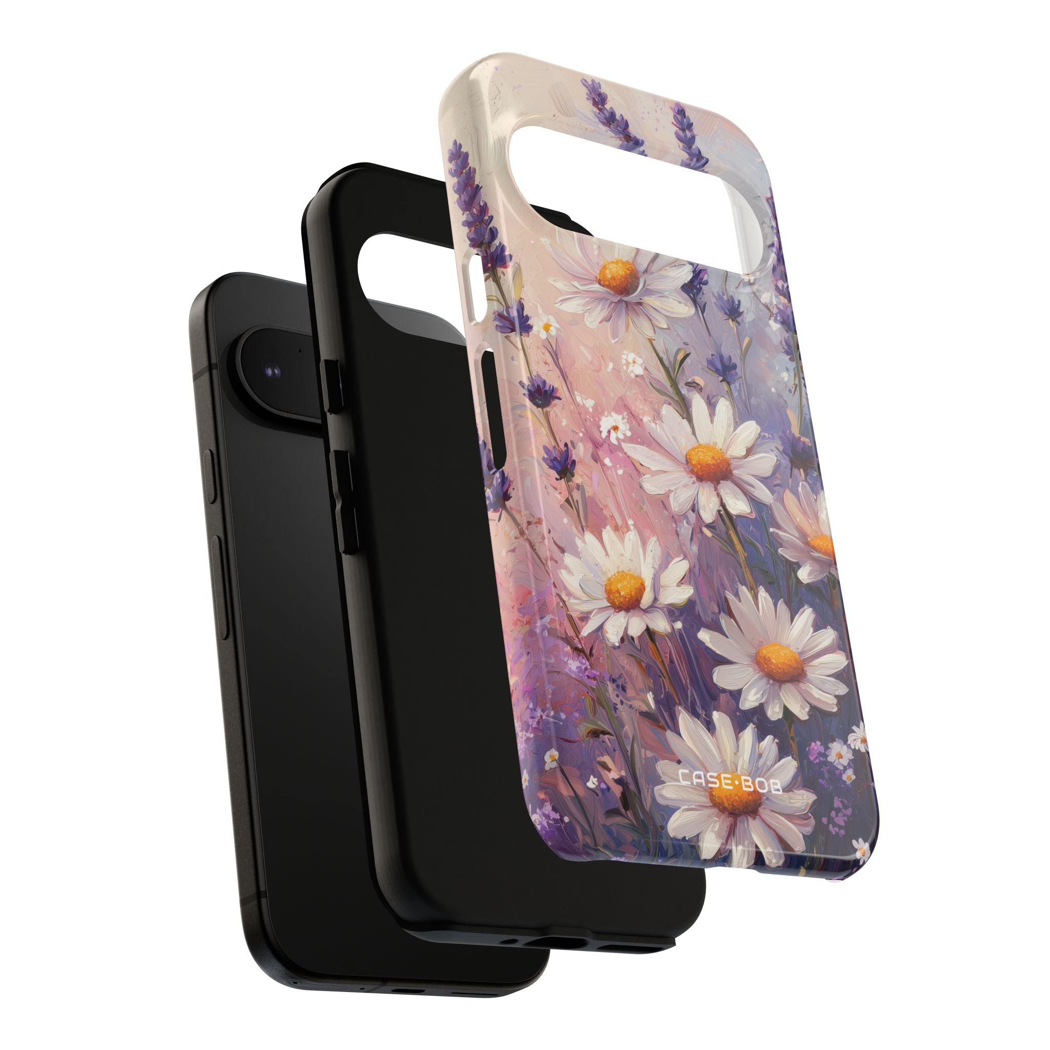 Daisy Lavender Bloom Google Pixel 9 Case - Tough
