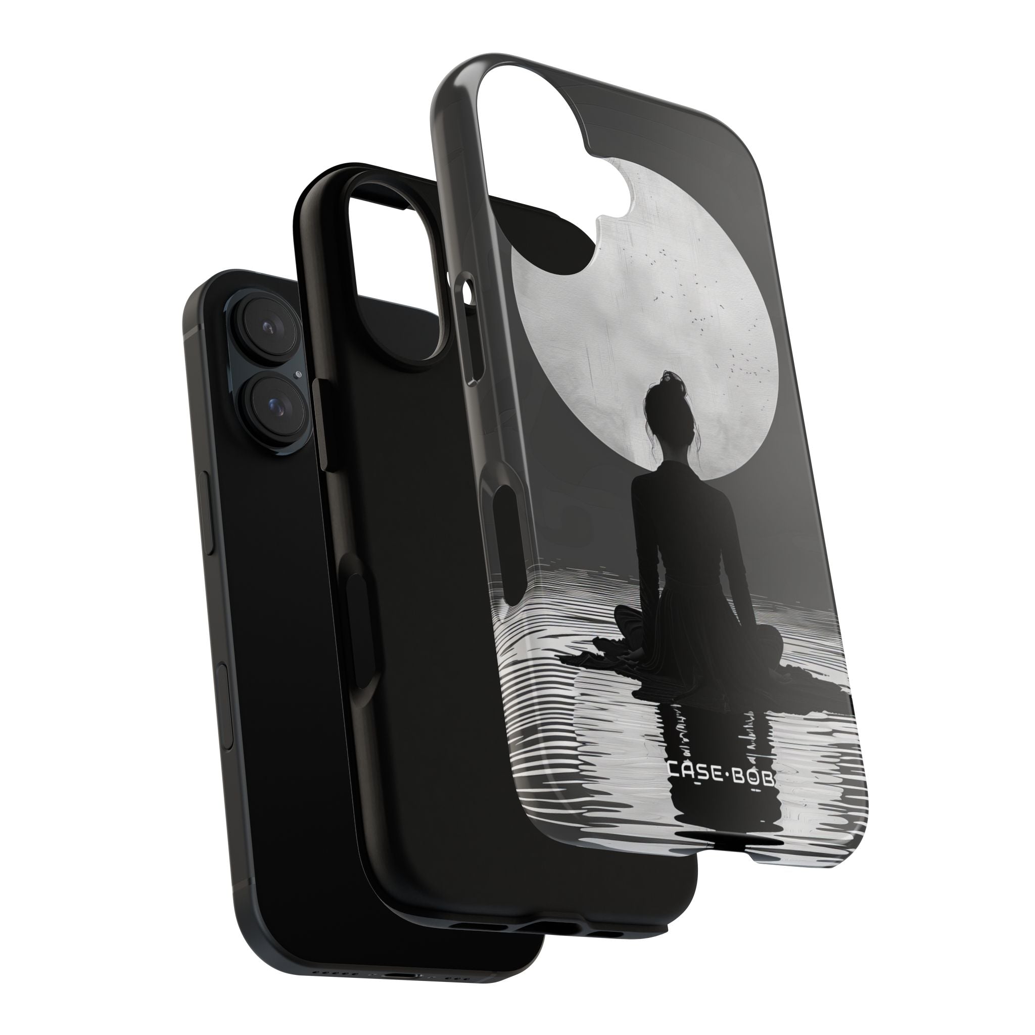 Silhouette Moonlight iPhone 16 Plus Case - Tough