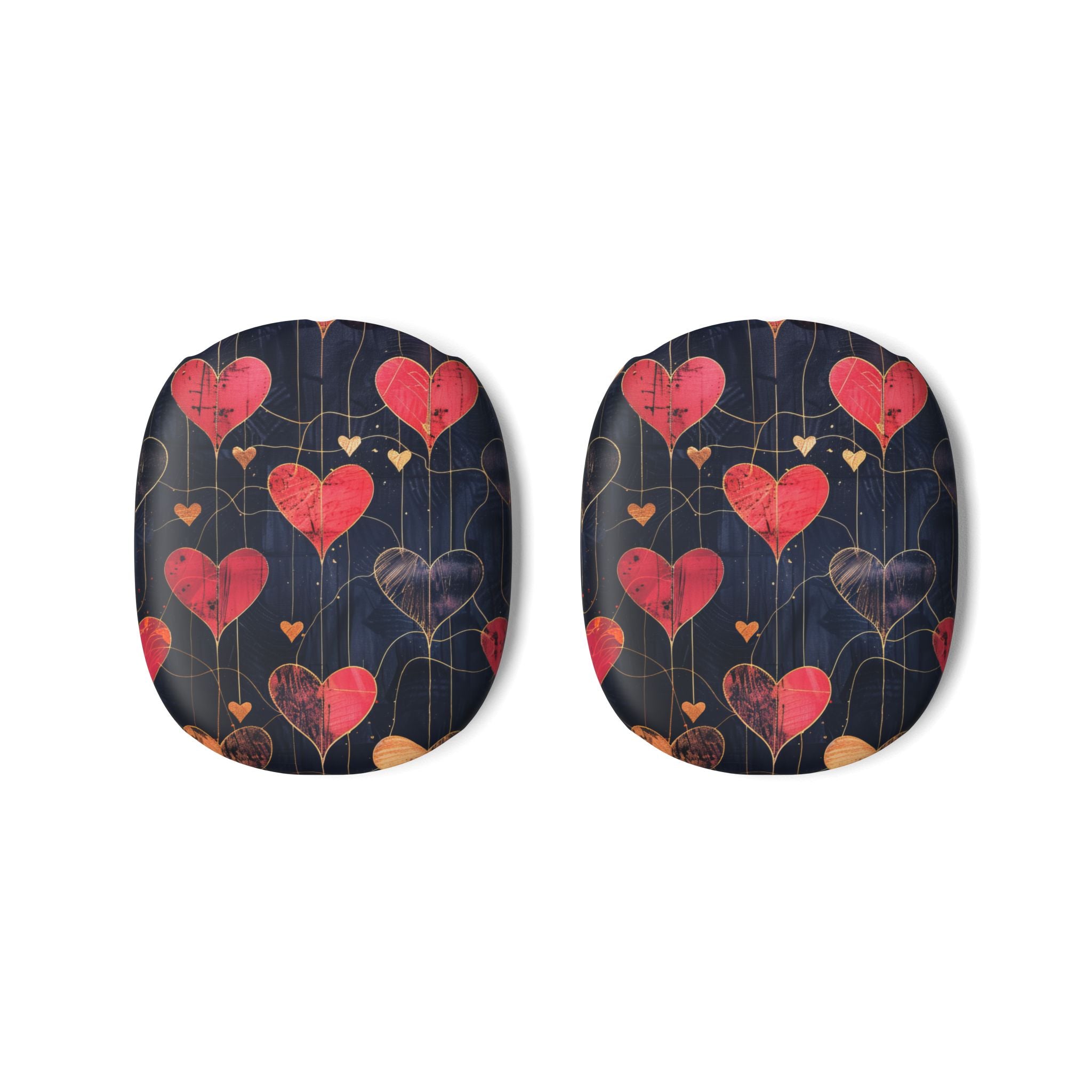 Rauhallinen sydänruudukko - AirPod Max -case