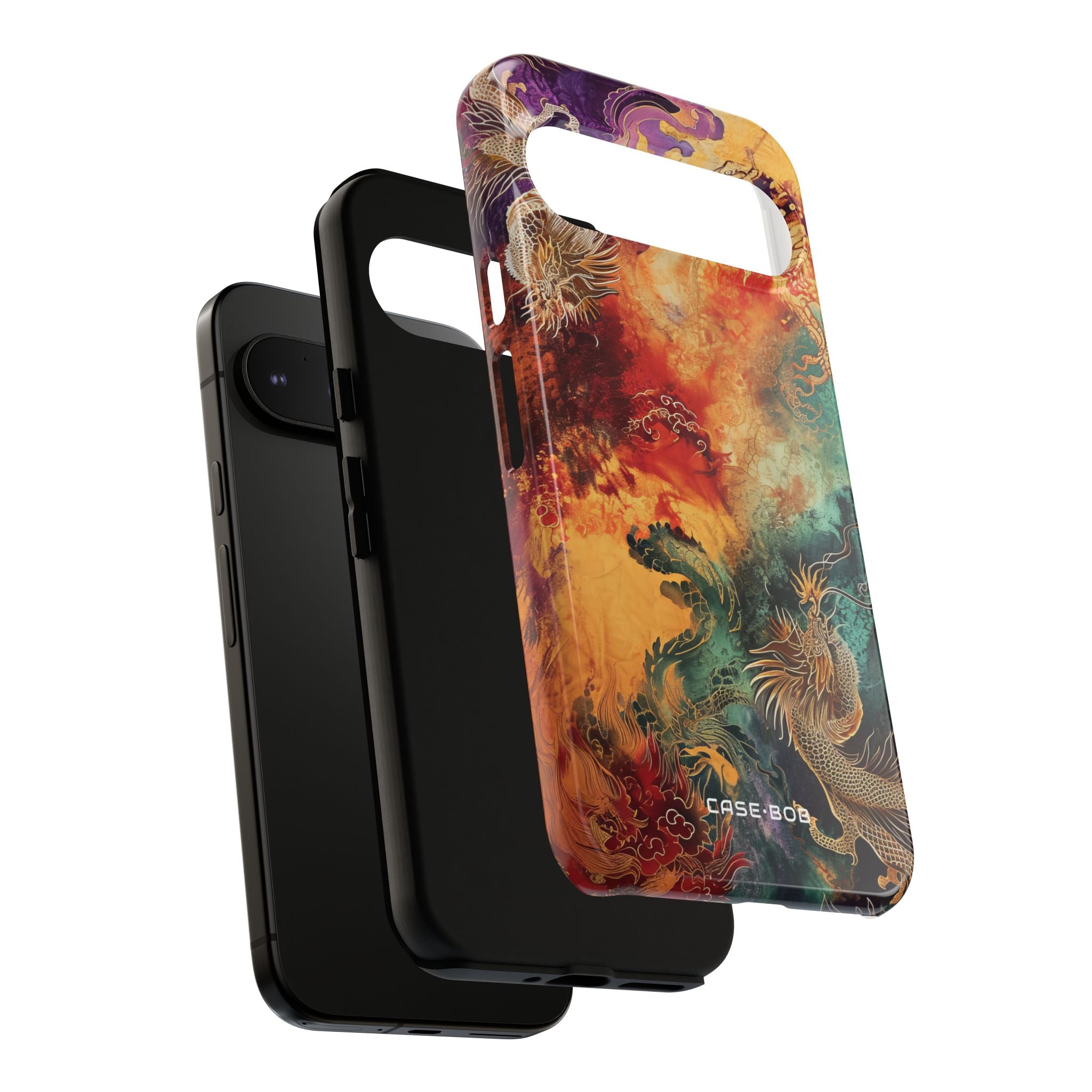 Dragon Ember Google Pixel 9 Pro XL Case - Tough