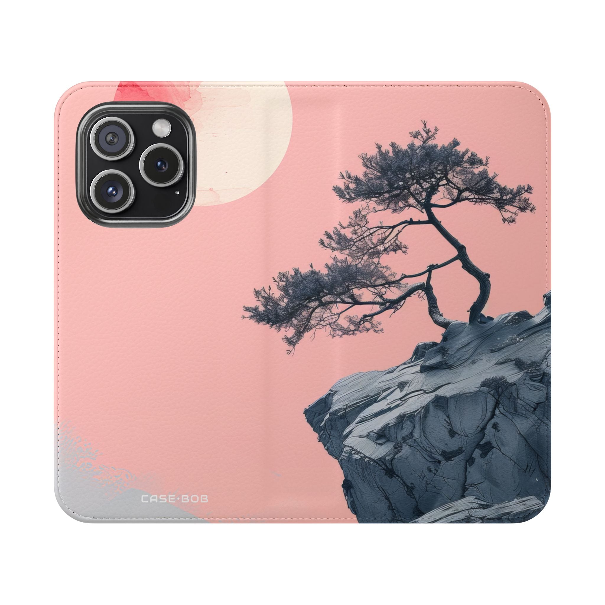Windswept Cliff - iPhone 15 Pro Case - Wallet