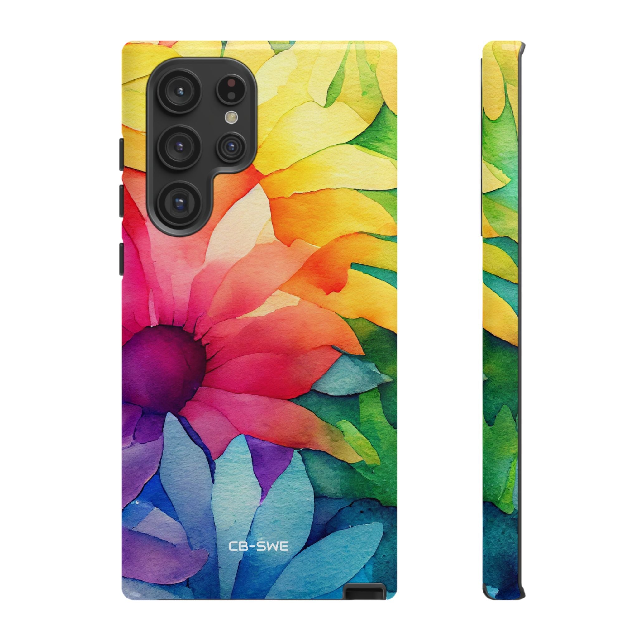 Vibrant Floral Symphony - Samsung Case