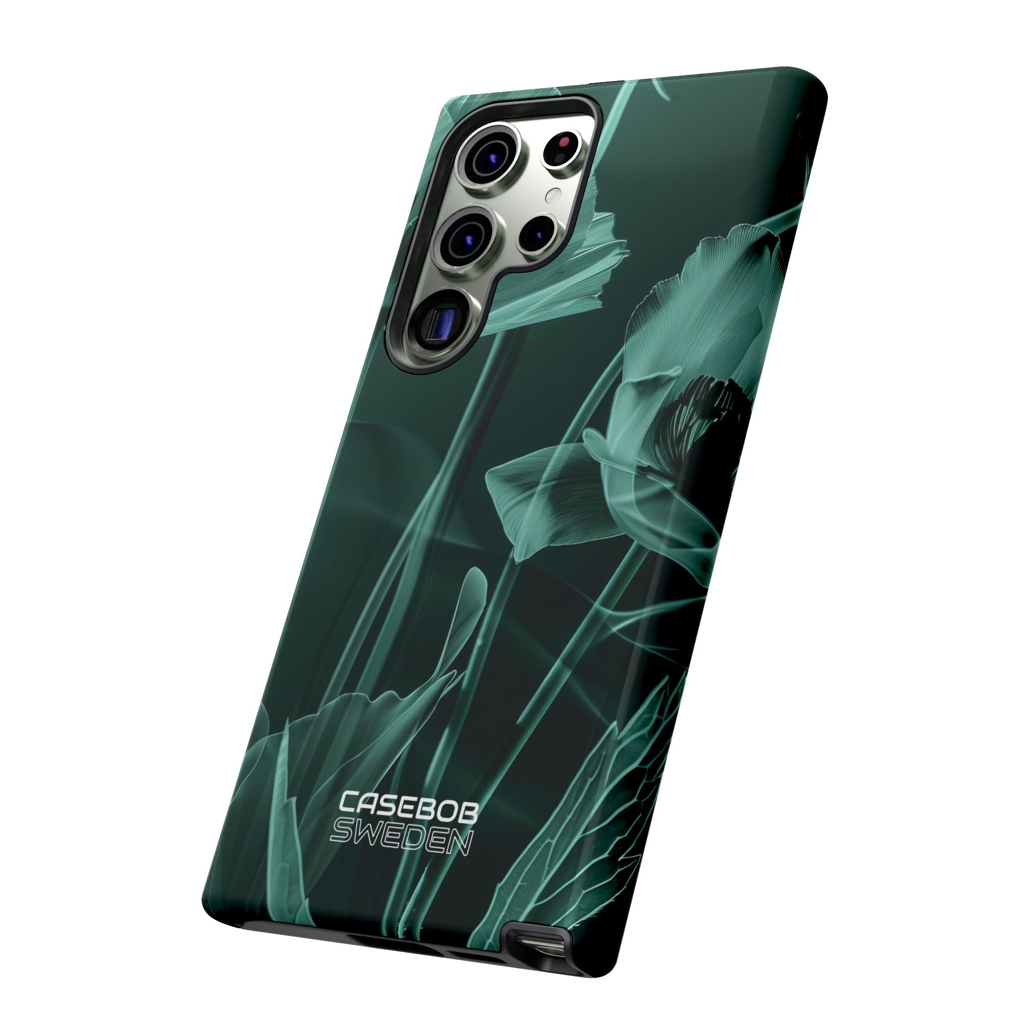 Teal Bloom Radiance Samsung S23 - Tough