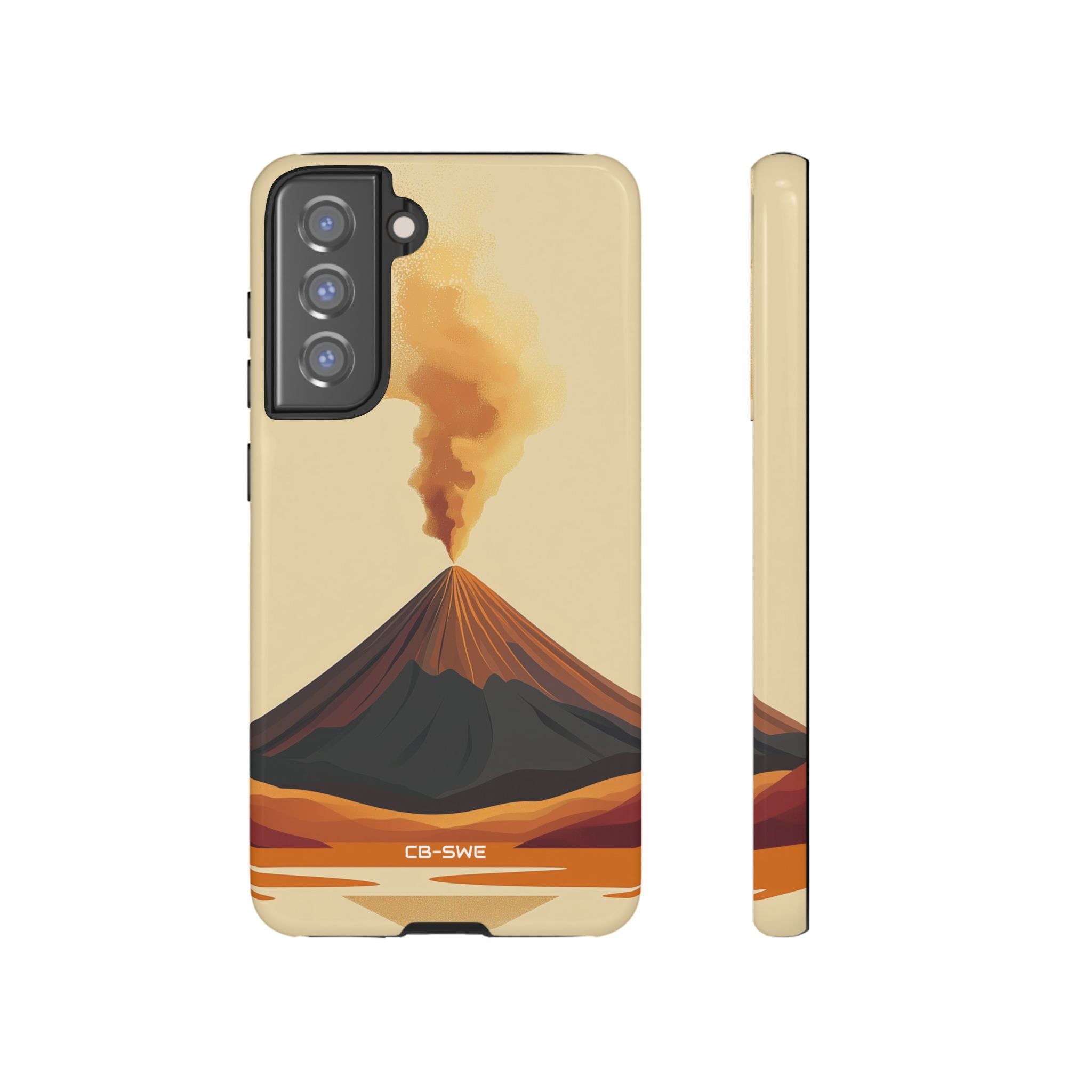 Volcano Erupts Brightly - Samsung Case