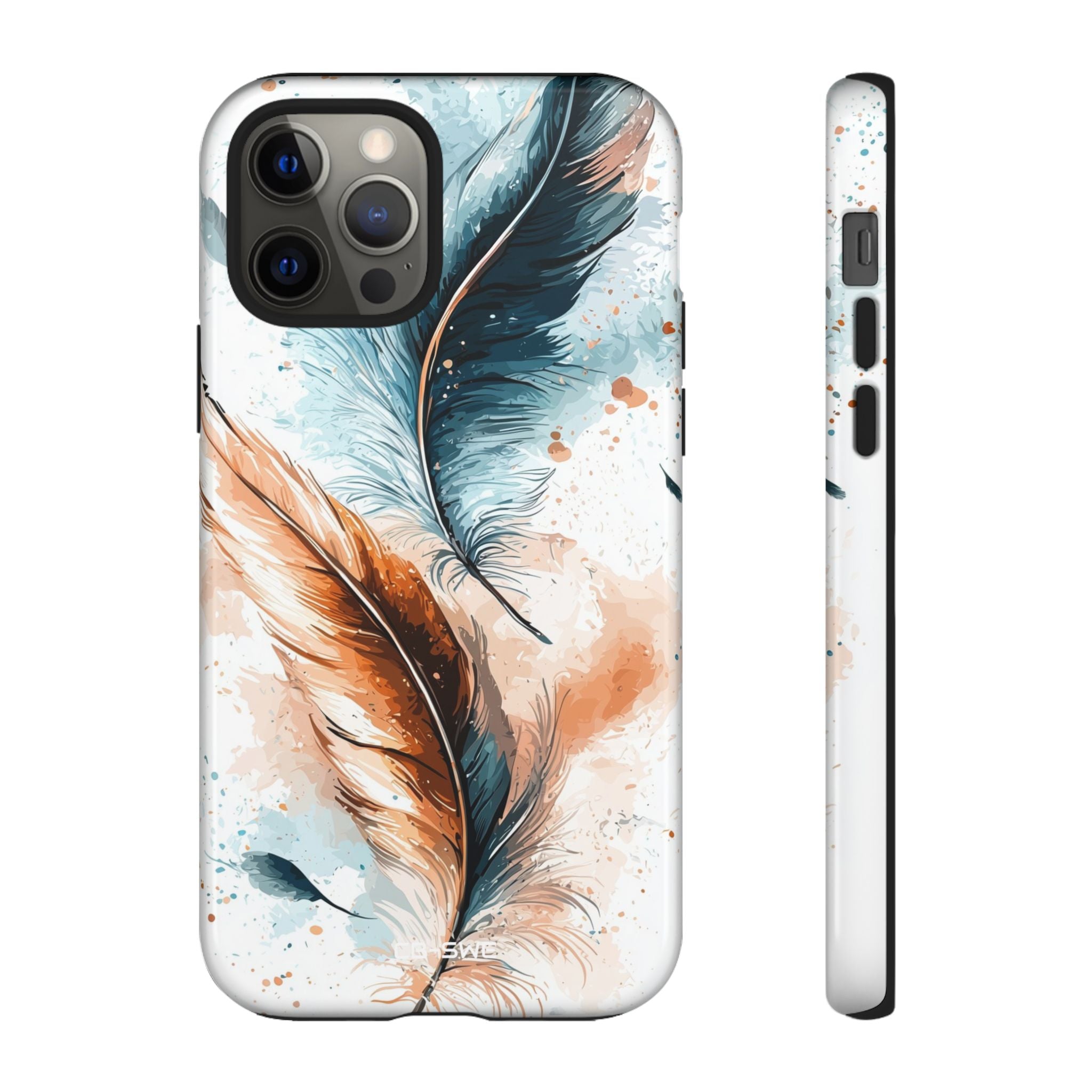 Feathers Dance Lightly - iPhone Case