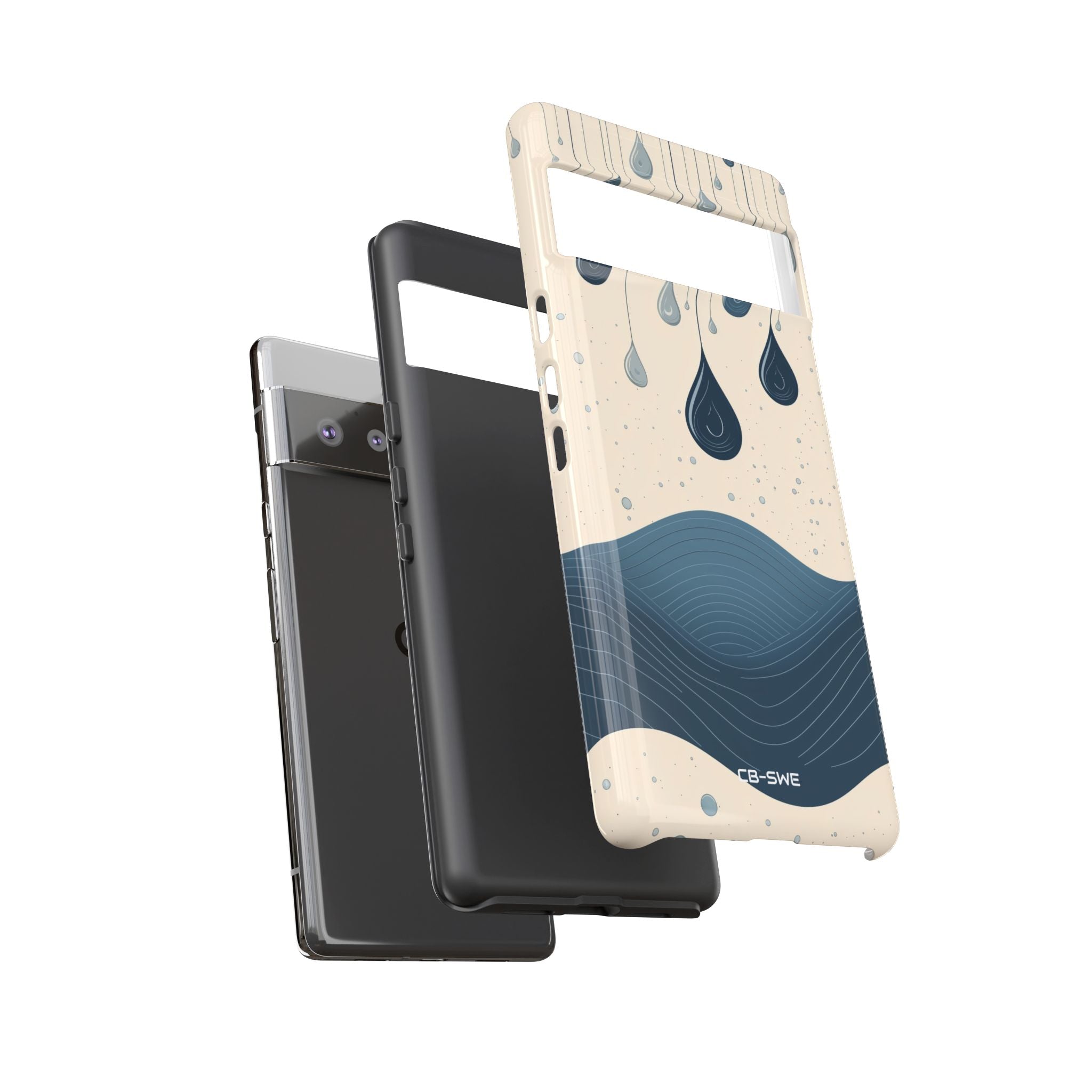 Gentle Waves Flow - Google Pixel Case