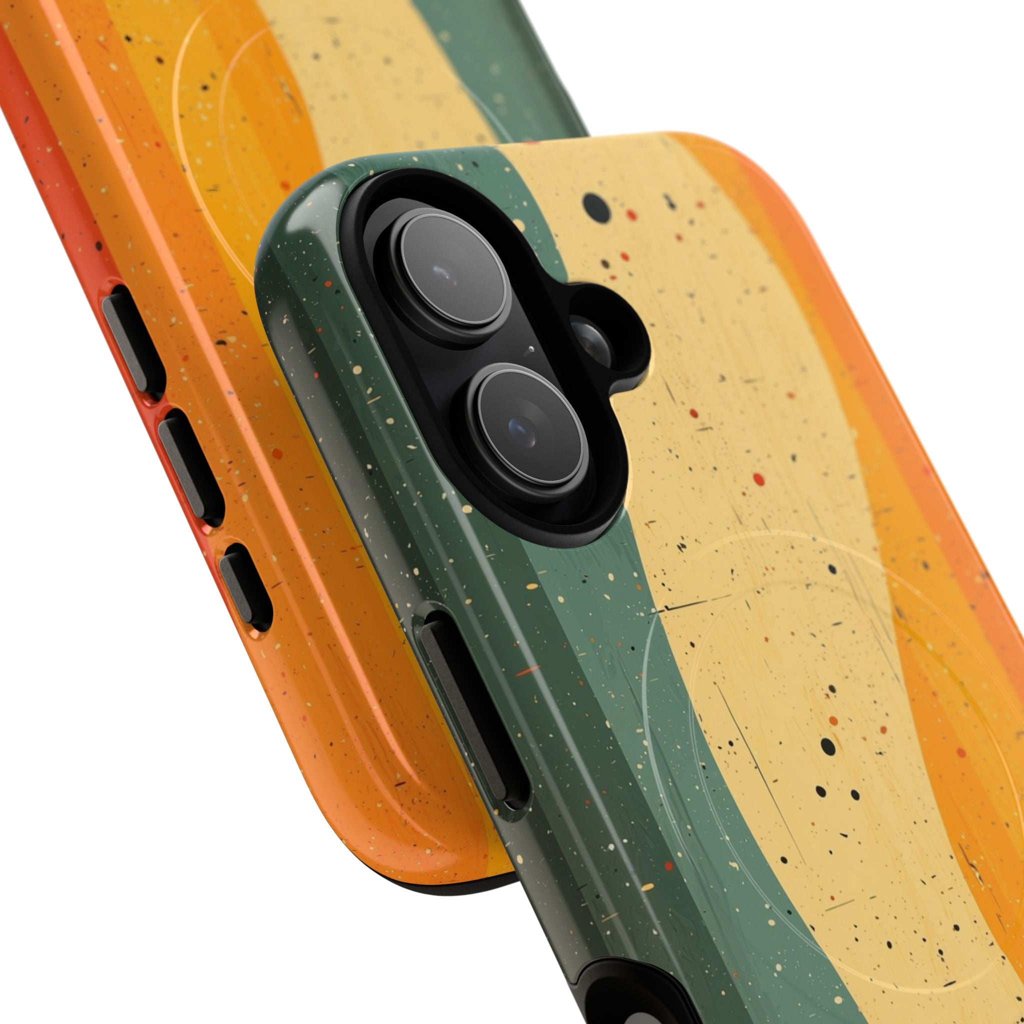 Wavy Forest Veil iPhone 17 Case - Tough+