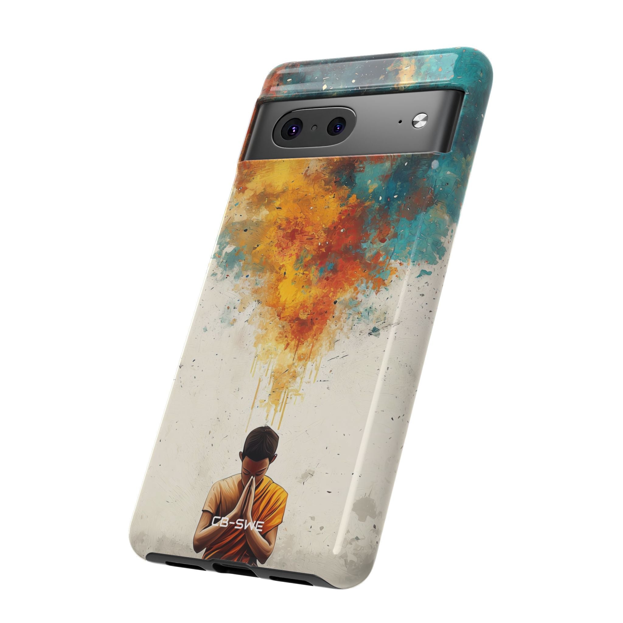 Monk Embracing Enlightenment - Google Pixel Case