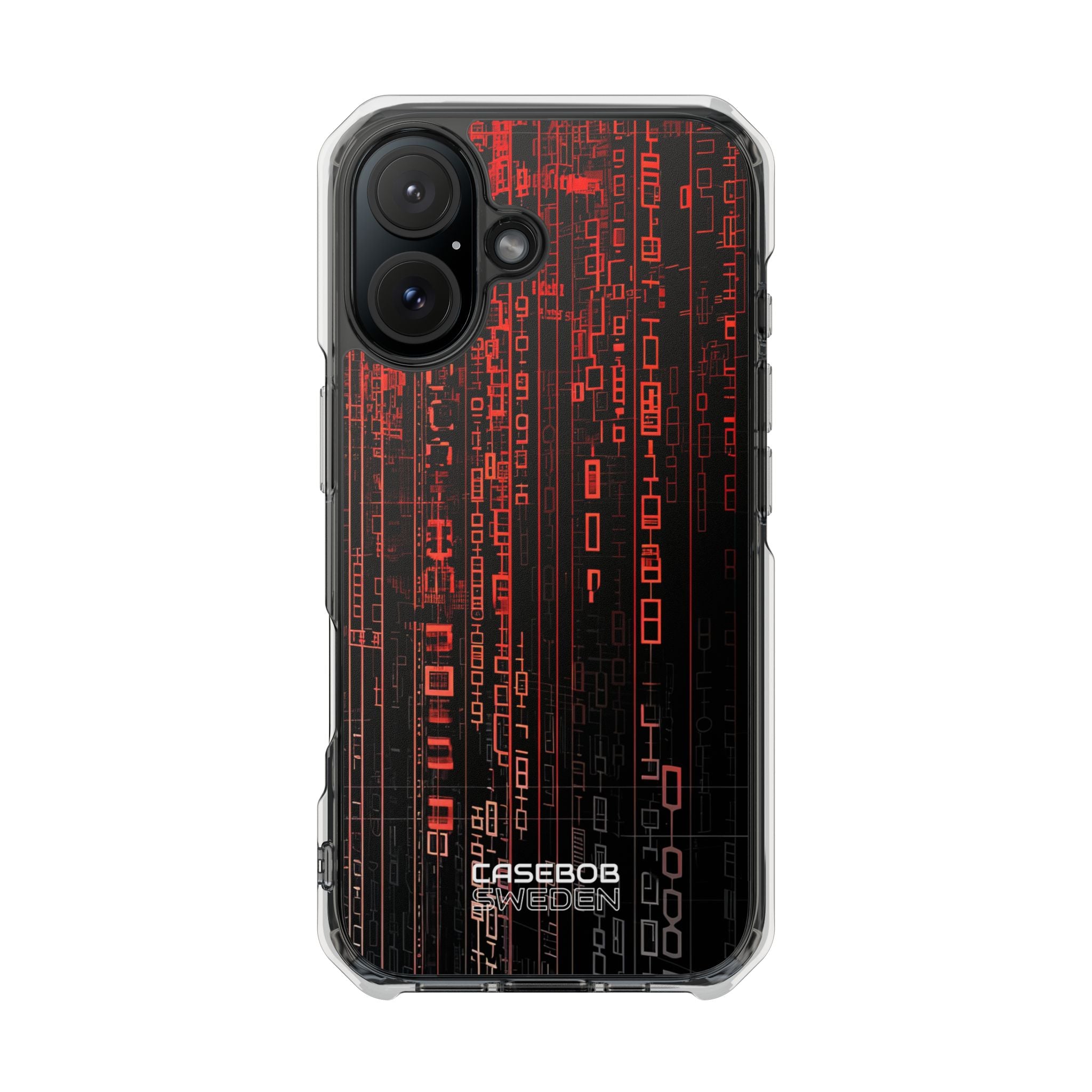 Neon Circuit Dreams iPhone 16 - Impact Clear+