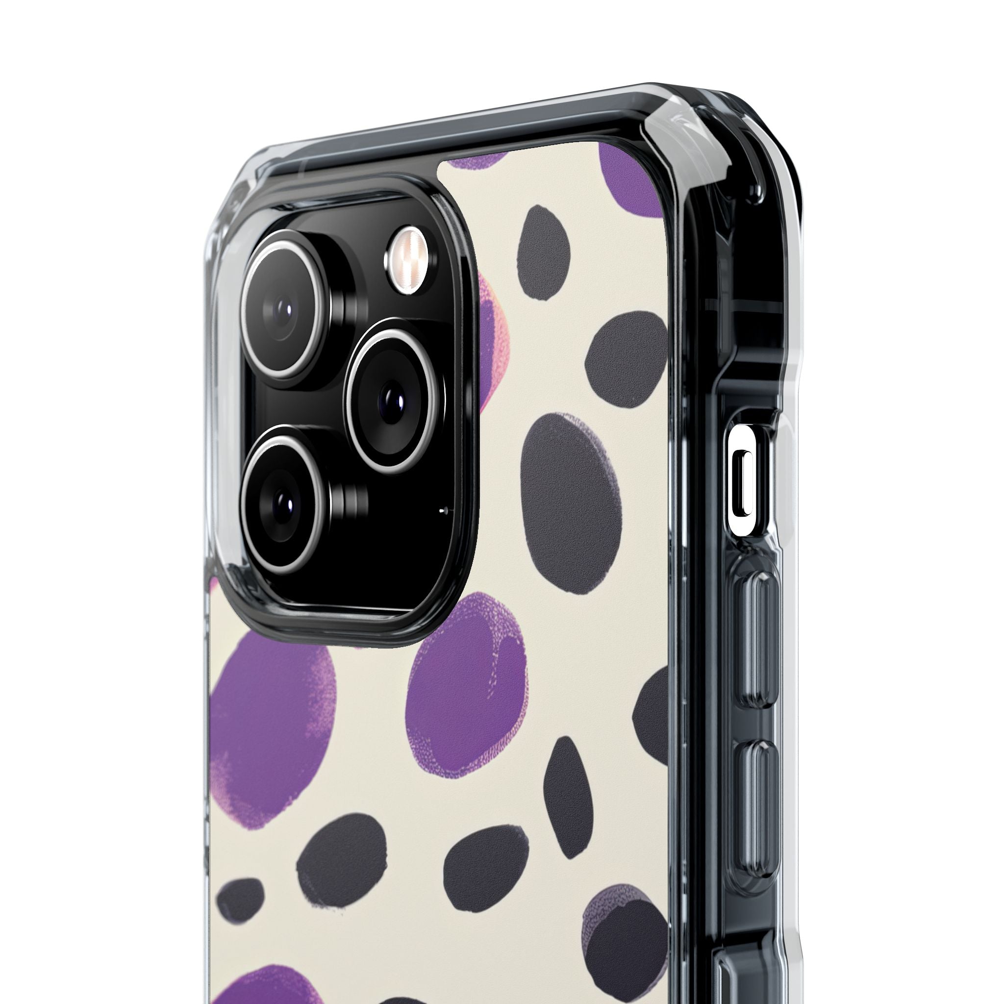Purple Pebble Dance iPhone 14 - Impact Clear+