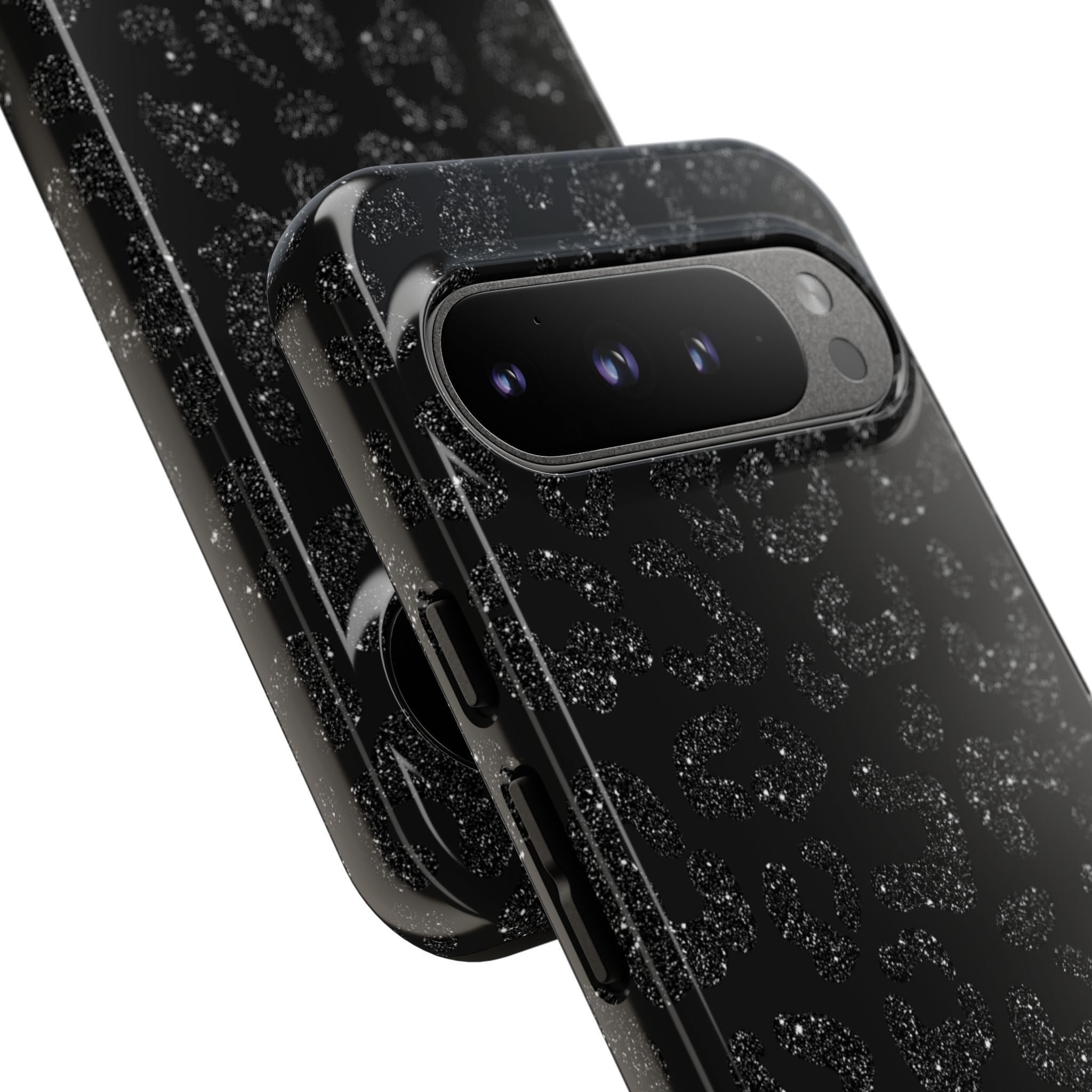 Glittery Leopard Elegance - Google Pixel Case