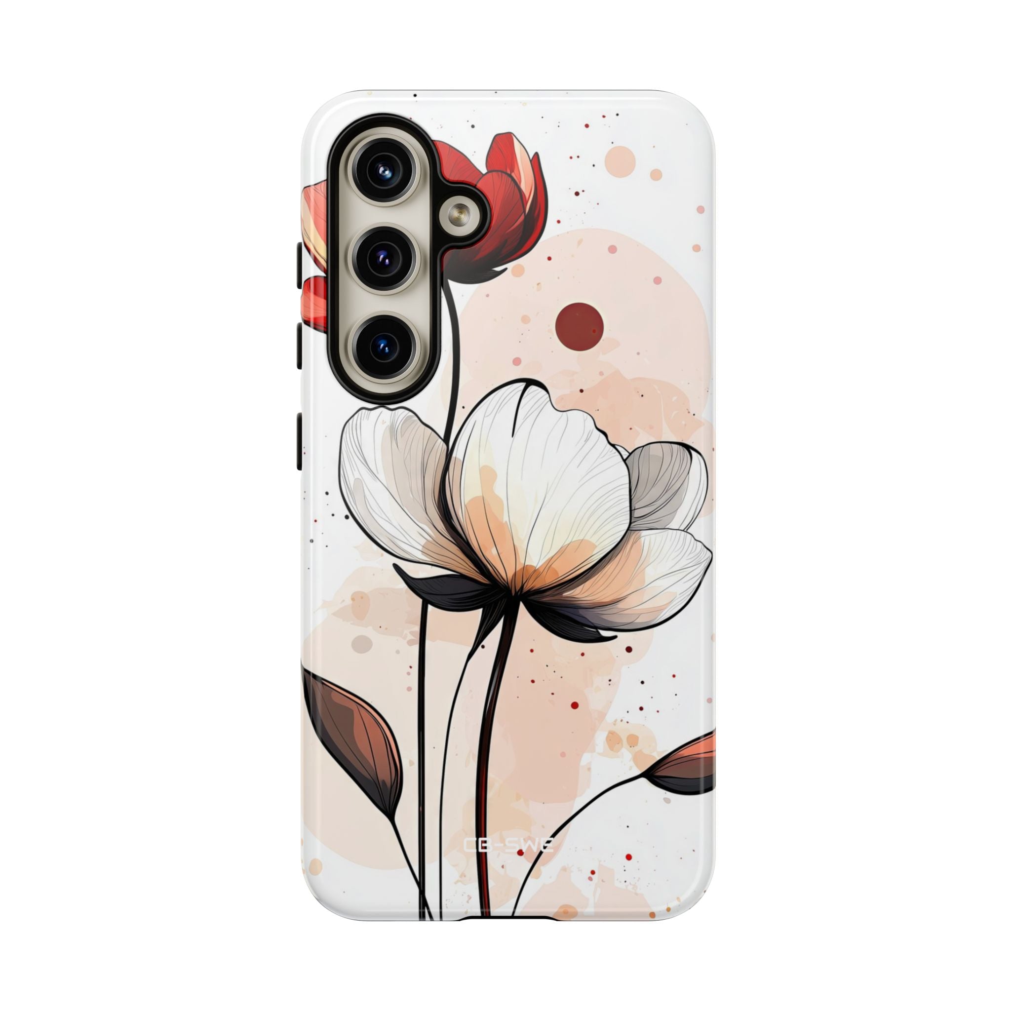 Vibrant Floral Elegance - Samsung Case