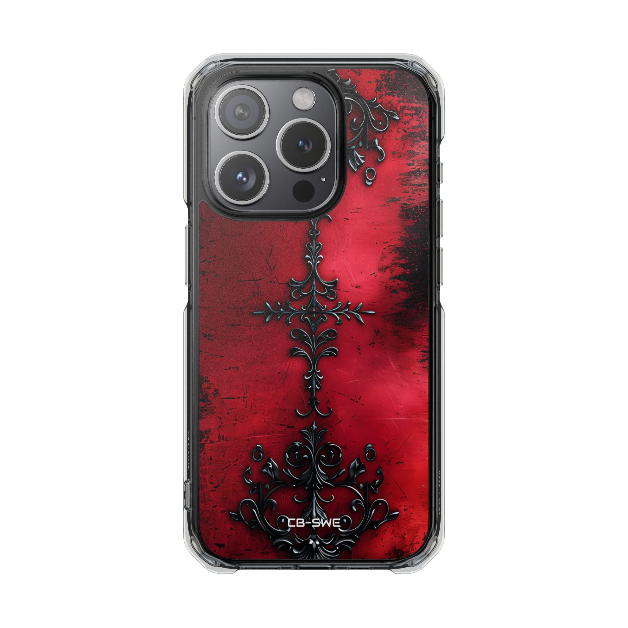 Gothic Crimson Emblem iPhone Case - Impact