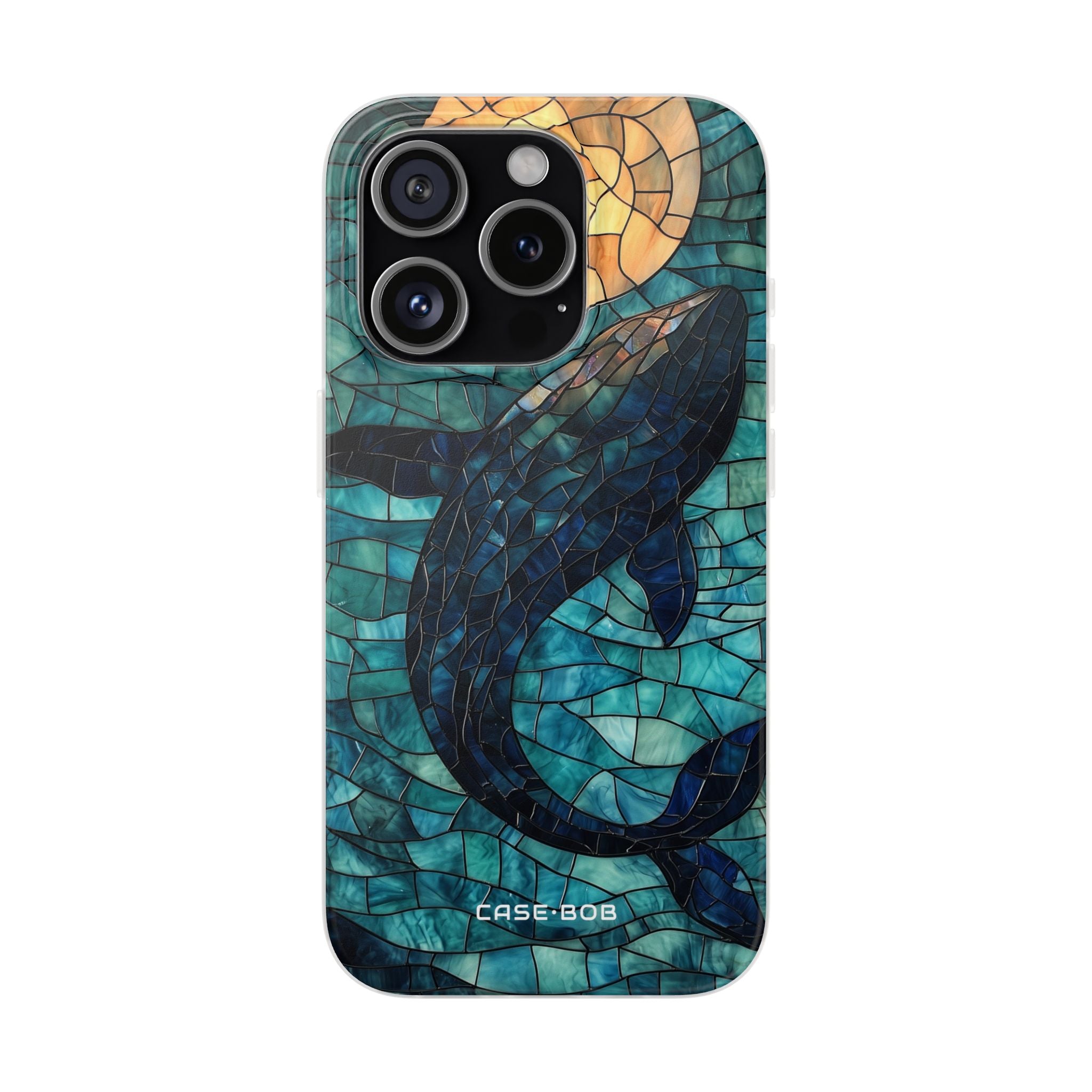 Celestial Whale iPhone 15 Pro Case - Soft