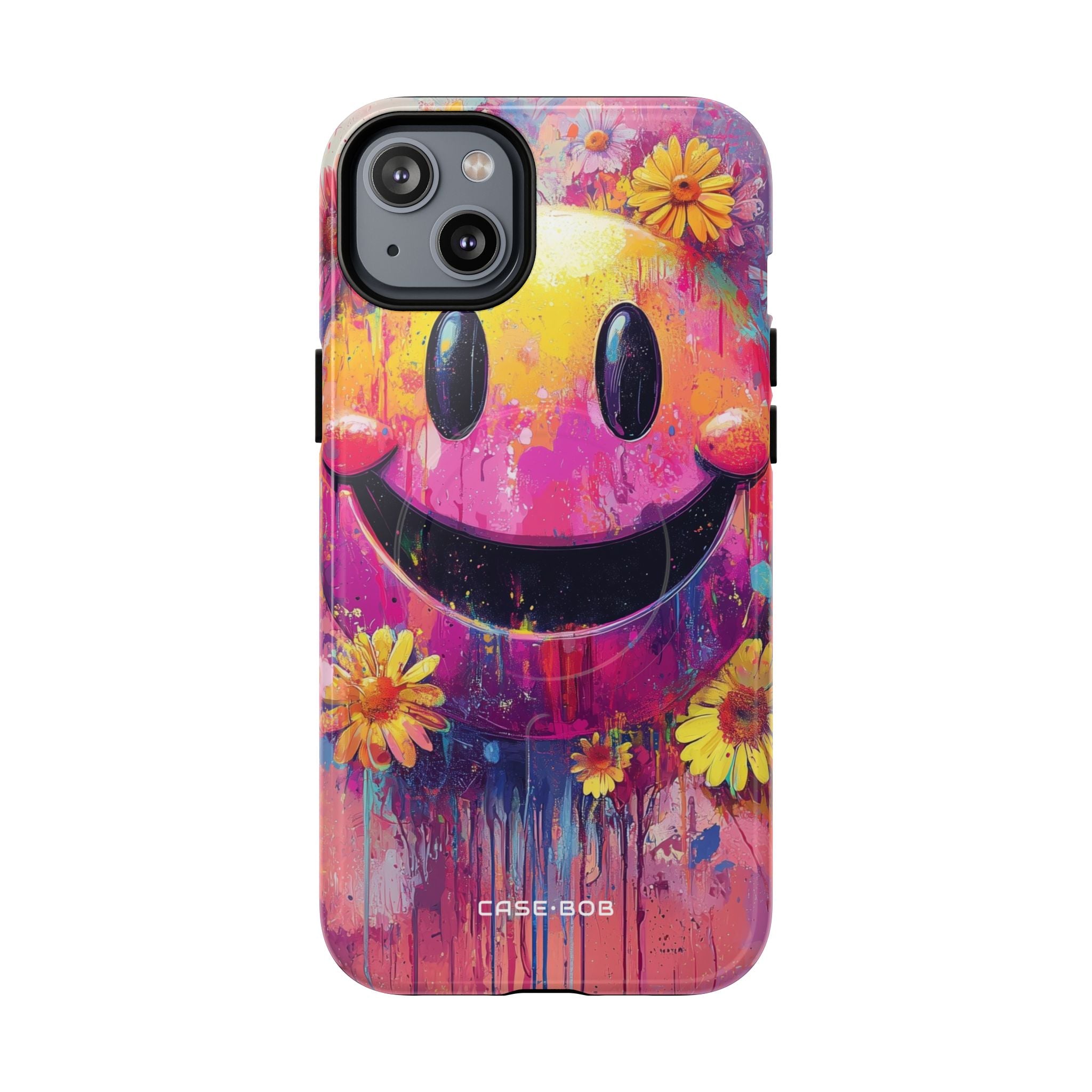 Smiley Bloom iPhone 14 Plus Case - Tough+