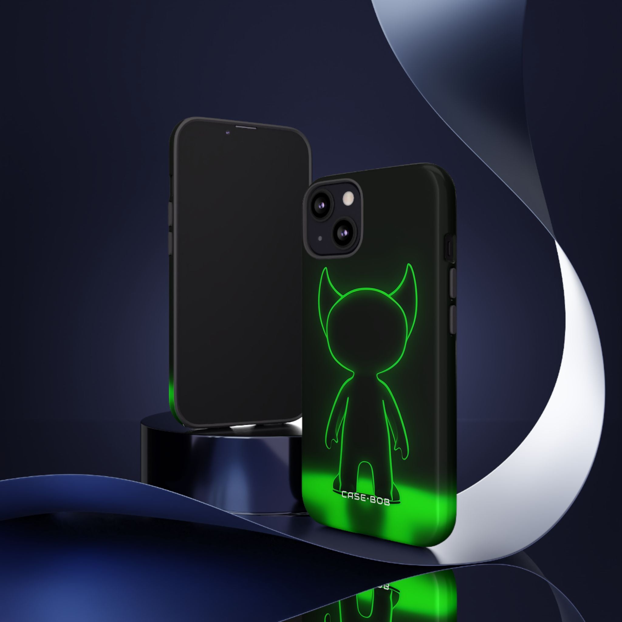 Neon Horned Glow iPhone 13 Case - Tough