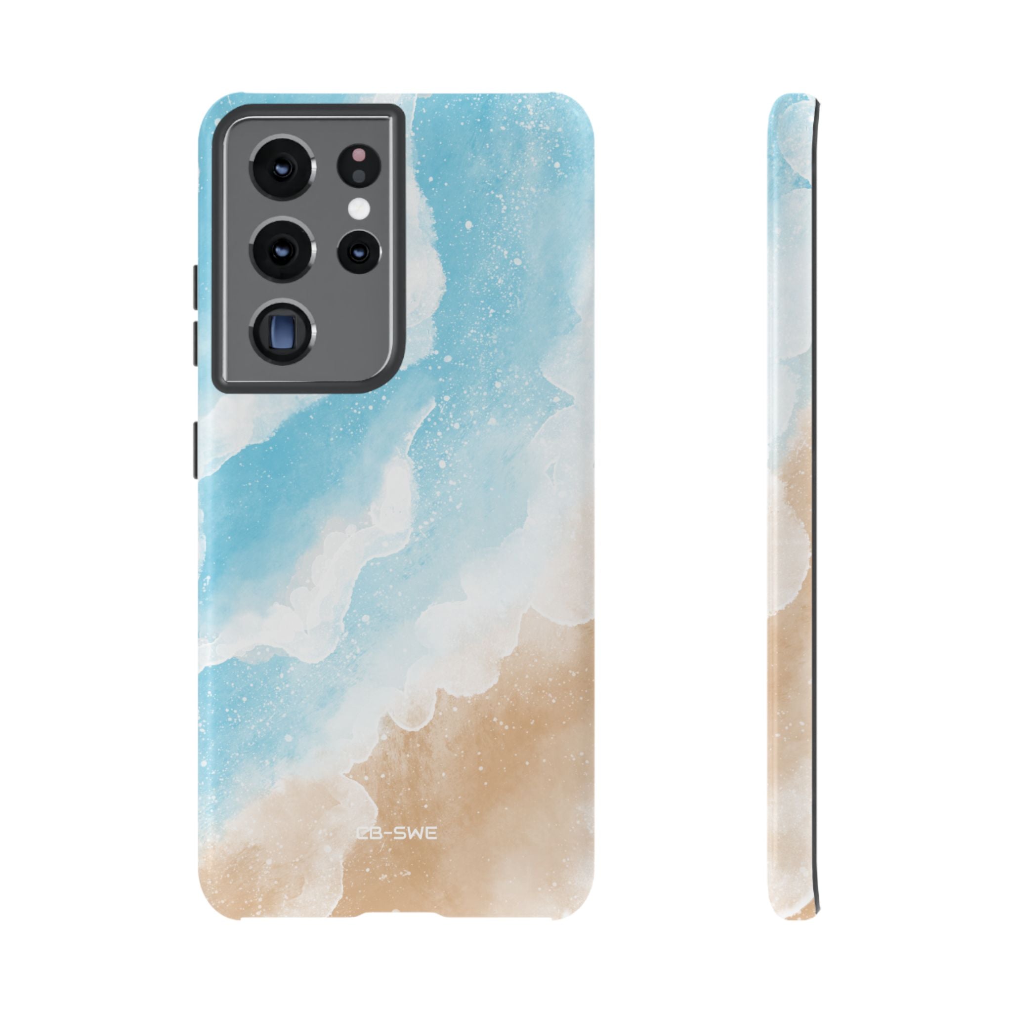 Serene Coastal Whispers - Samsung Case