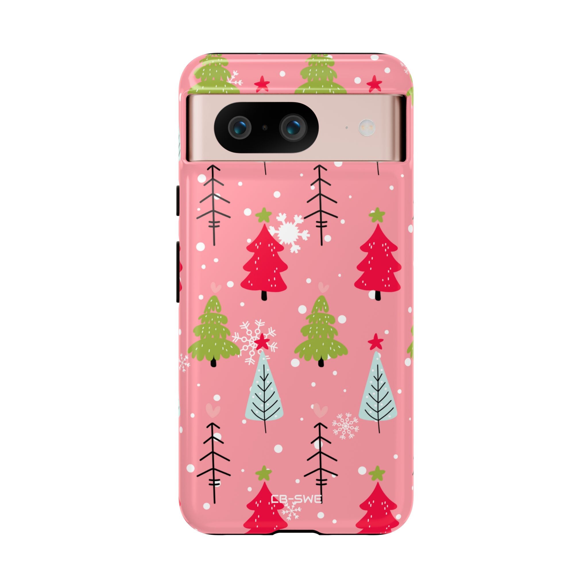 Snowflakes Dance Playfully - Google Pixel Case