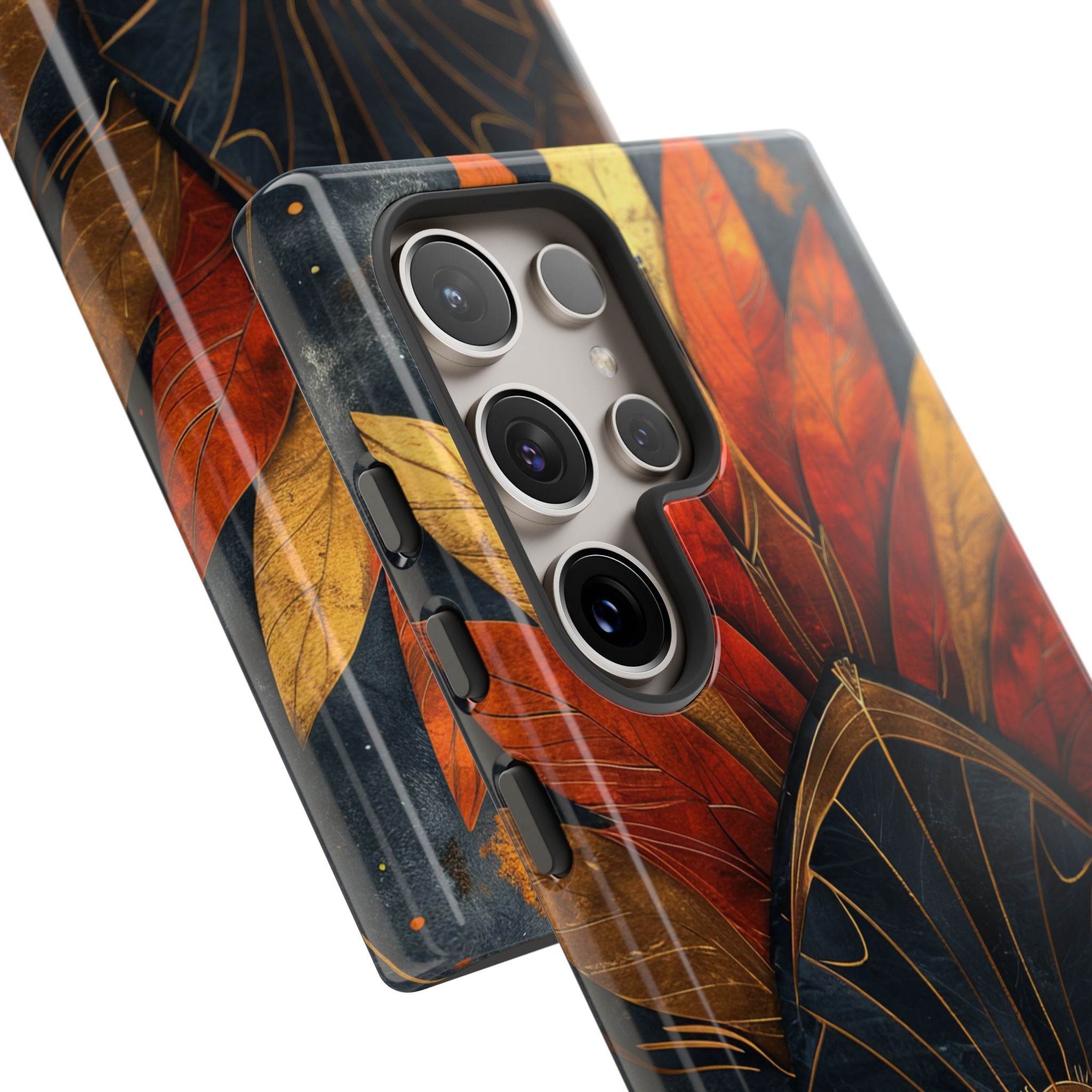 Foglie ad Arco Dorato Samsung S24 - Tough