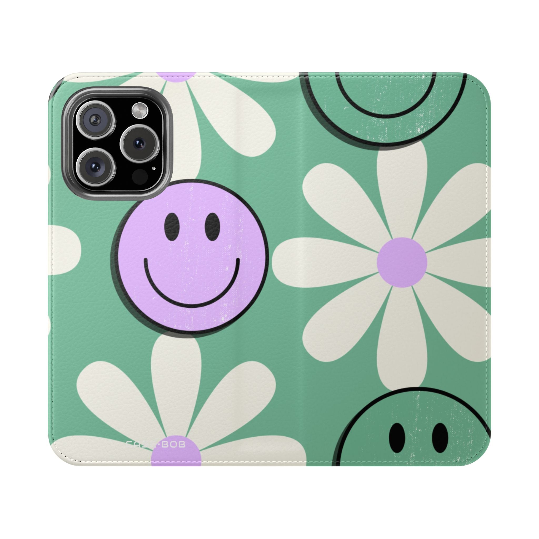 Smiley Daisy Glow - iPhone 16 Pro Case - Wallet