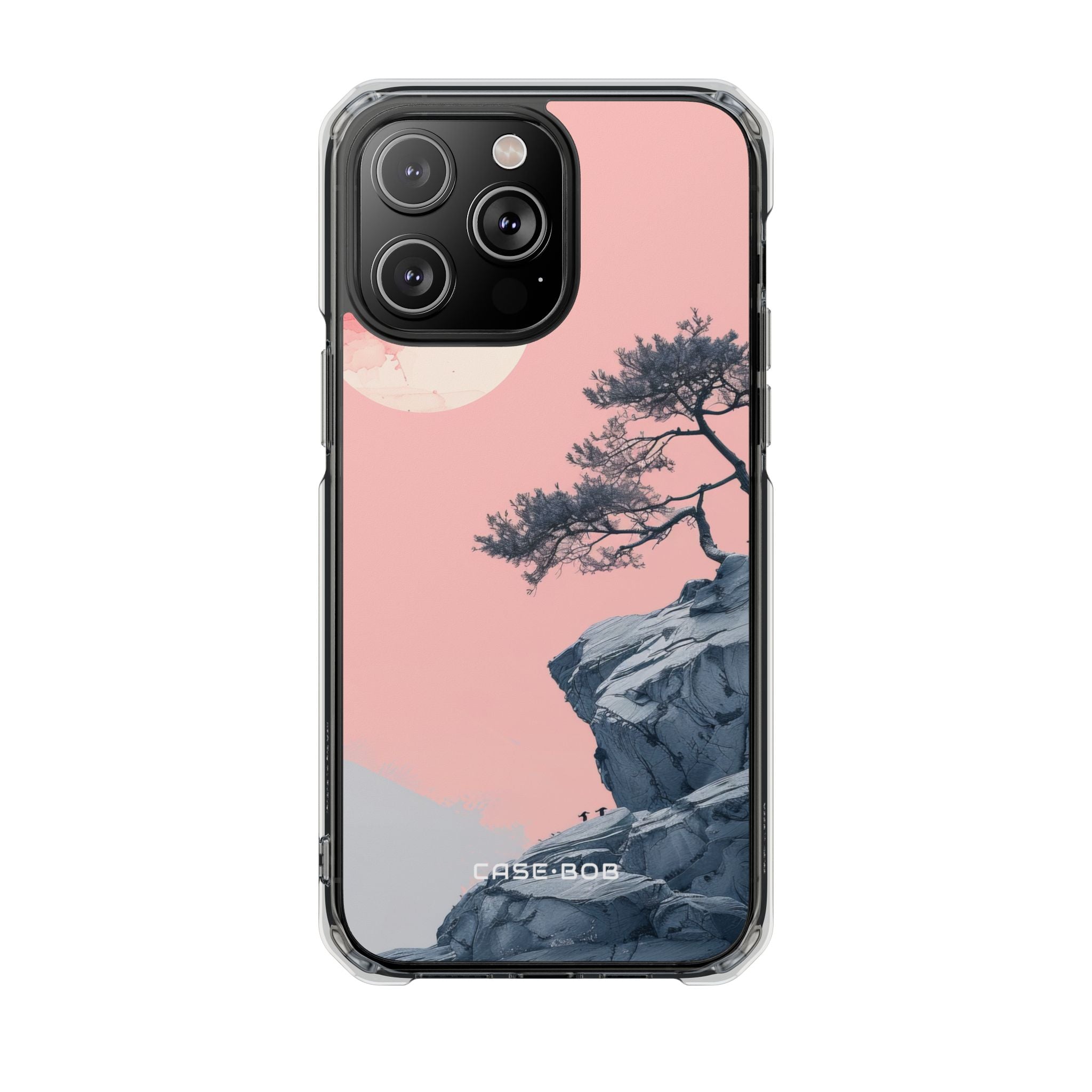 Crimson Moon Tree iPhone 14 Pro Max Case - Impact